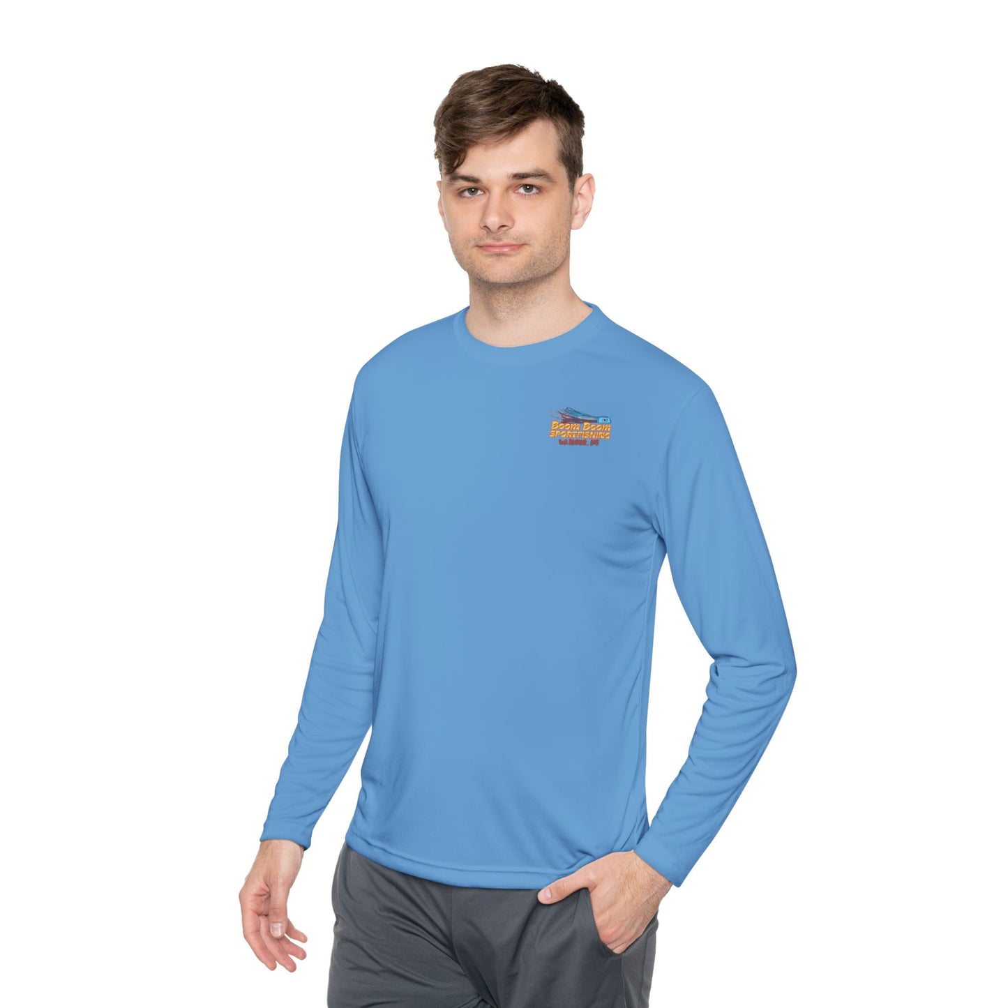 Unisex Lightweight Long Sleeve Tee - Boom Boom Sportfishing