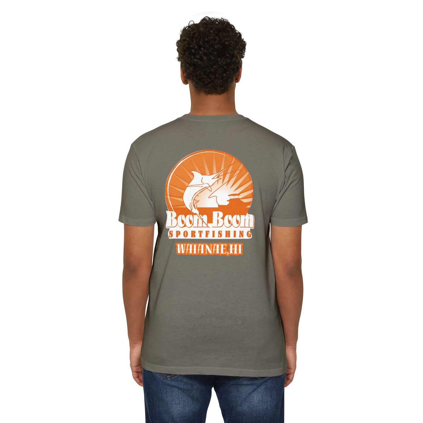 Boom Boom Sportfishing Unisex CVC Jersey T-Shirt - Casual Outdoor Apparel