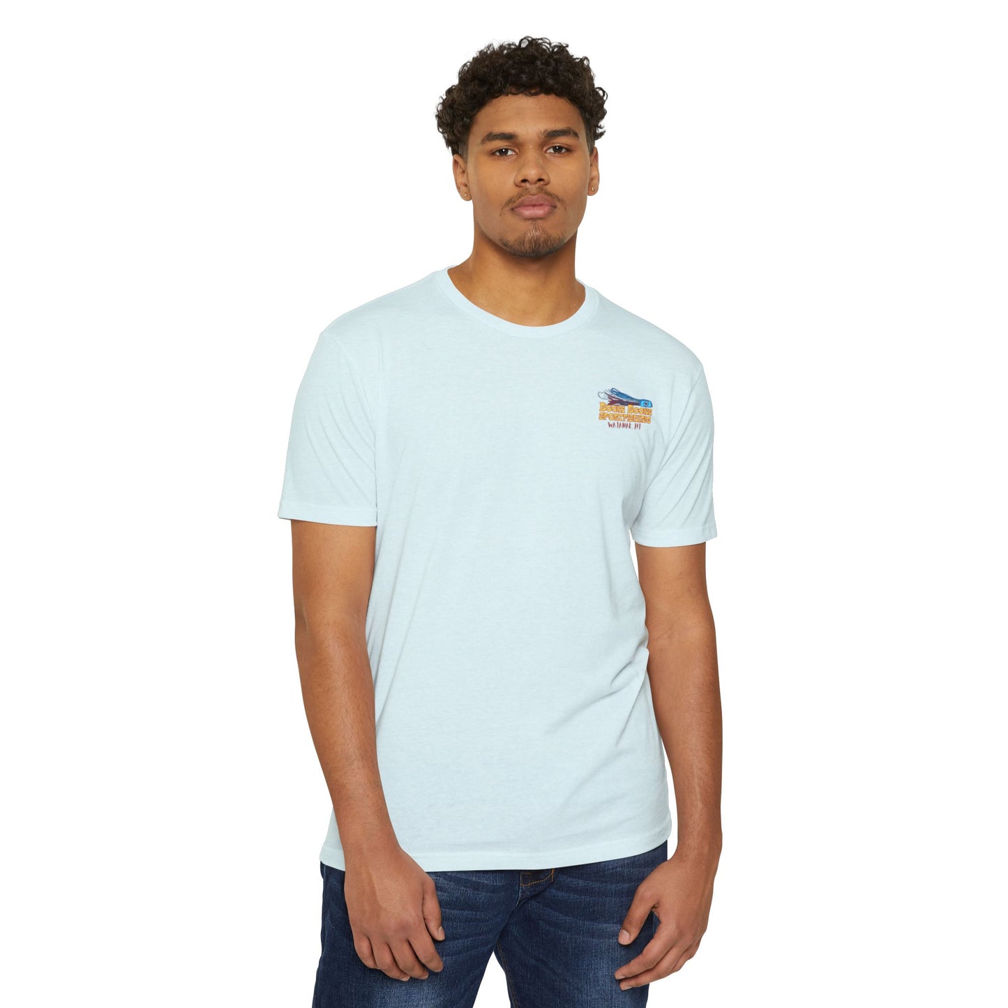 Retro ‘Boom Boom Sportsmodel’ Unisex T-Shirt - Vintage Sailing Design
