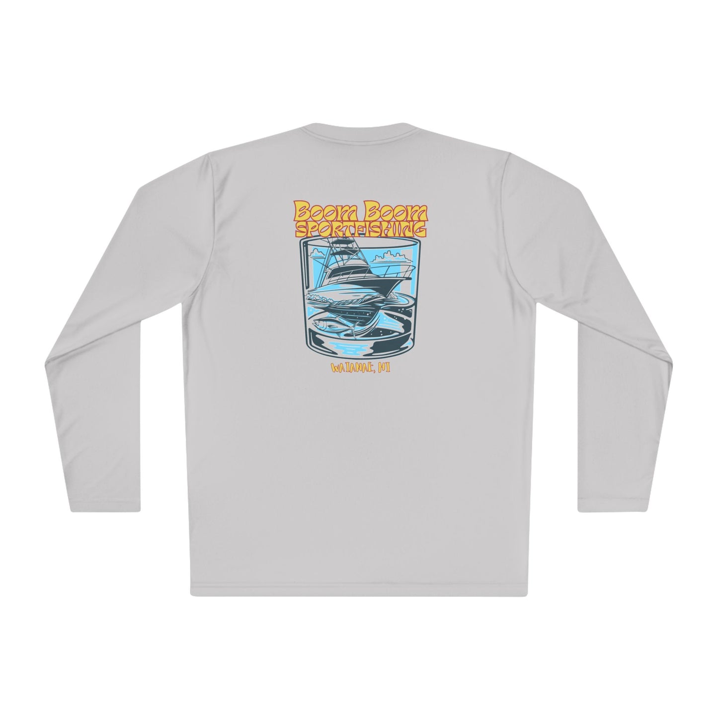 Unisex Lightweight Long Sleeve Tee - Boom Boom Sportfishing