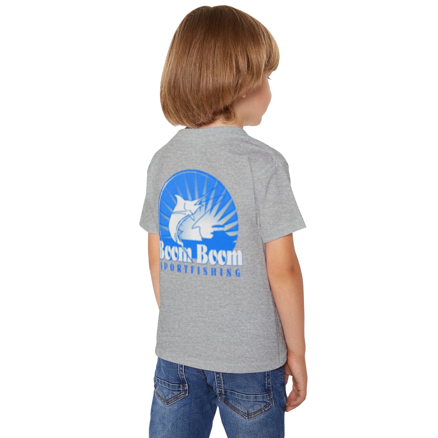 Toddler Fishing T-Shirt - 'Dad's Fishing Buddy' Graphic Tee for Little Anglers