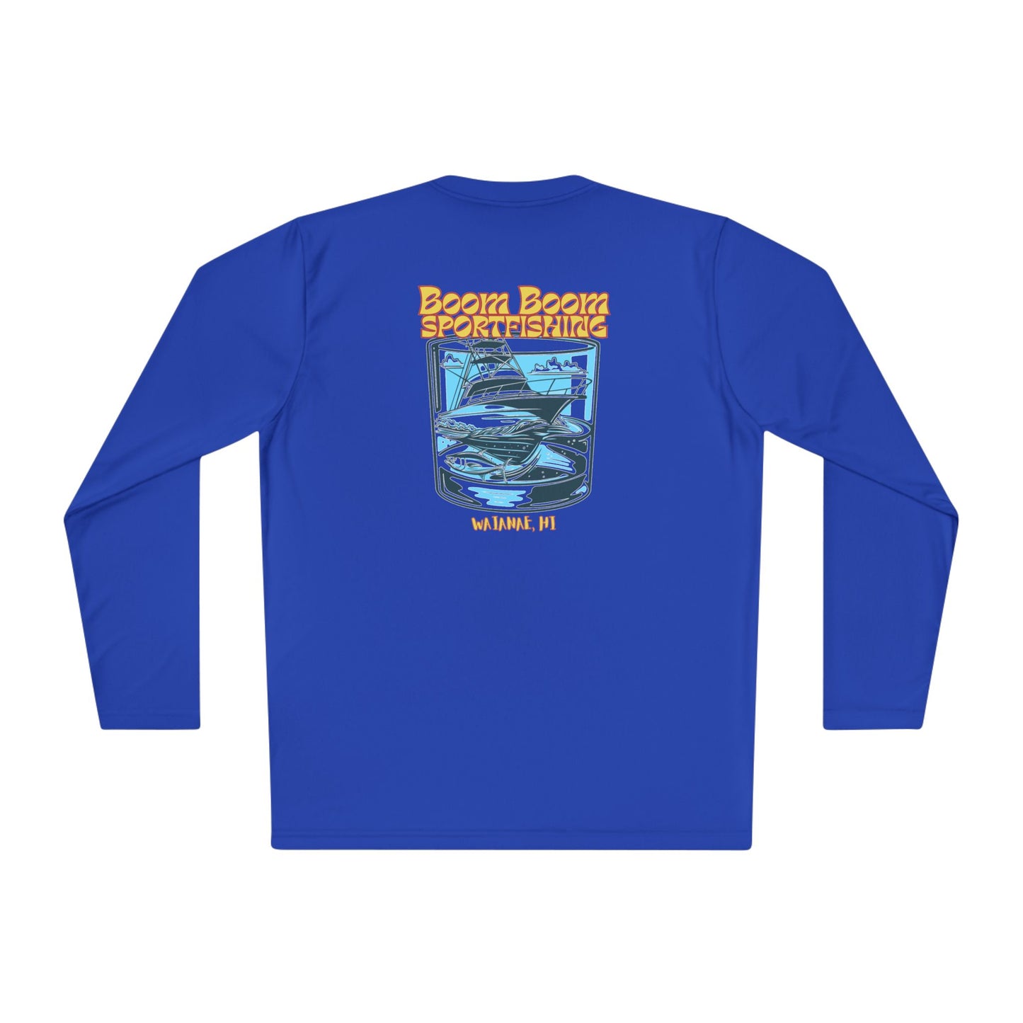Unisex Lightweight Long Sleeve Tee - Boom Boom Sportfishing