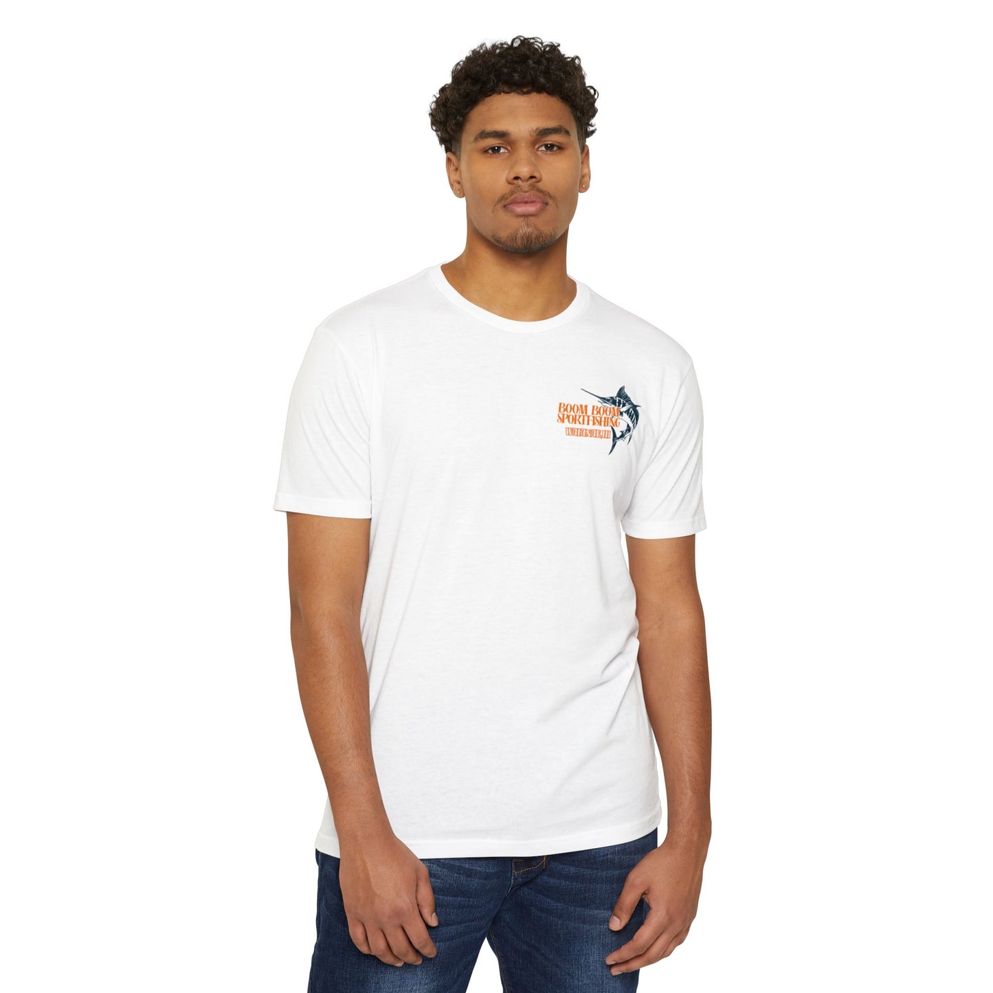 Boom Boom Sportfishing Unisex CVC Jersey T-Shirt - Casual Outdoor Apparel
