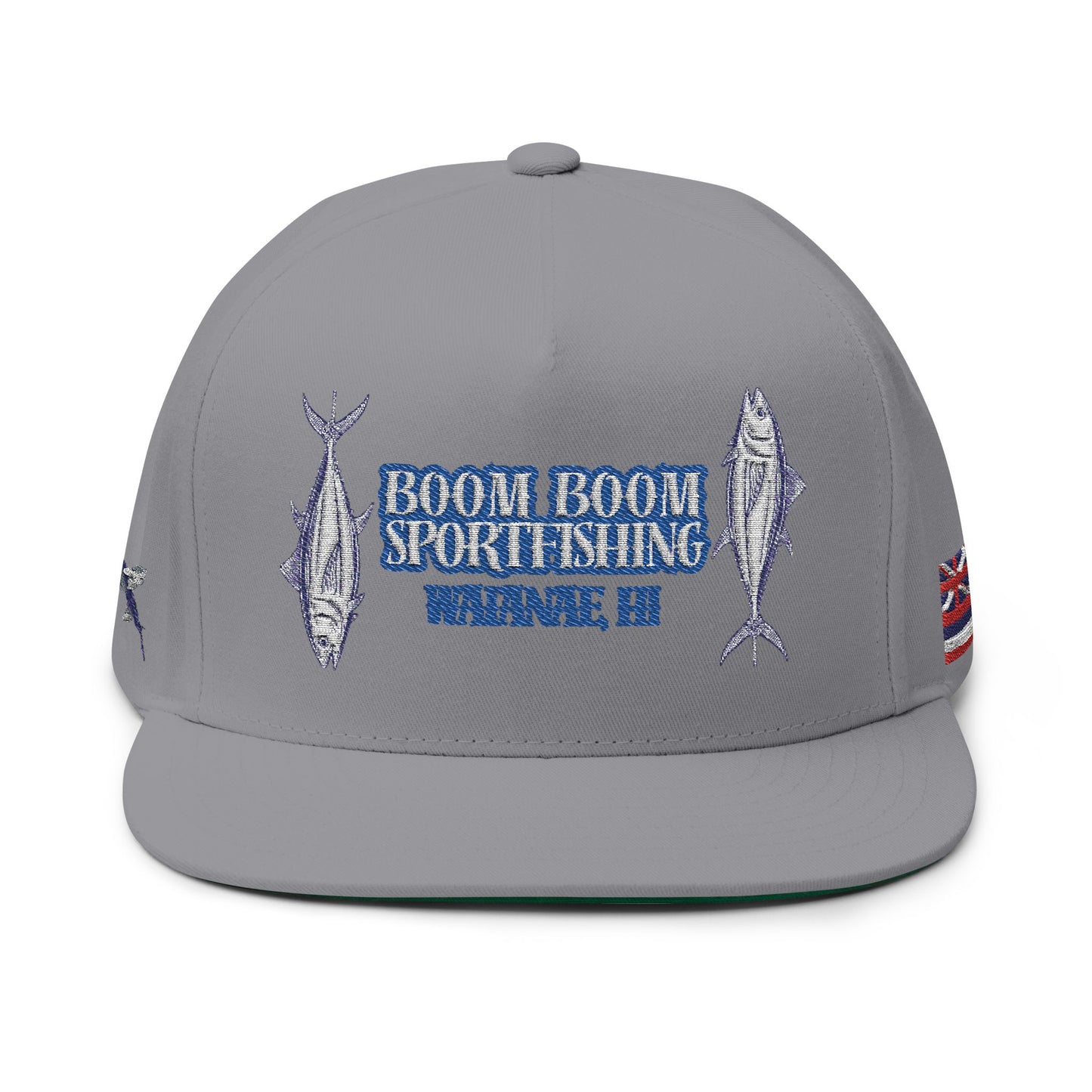 Boom Boom Sportfishing Flat Bill Cap