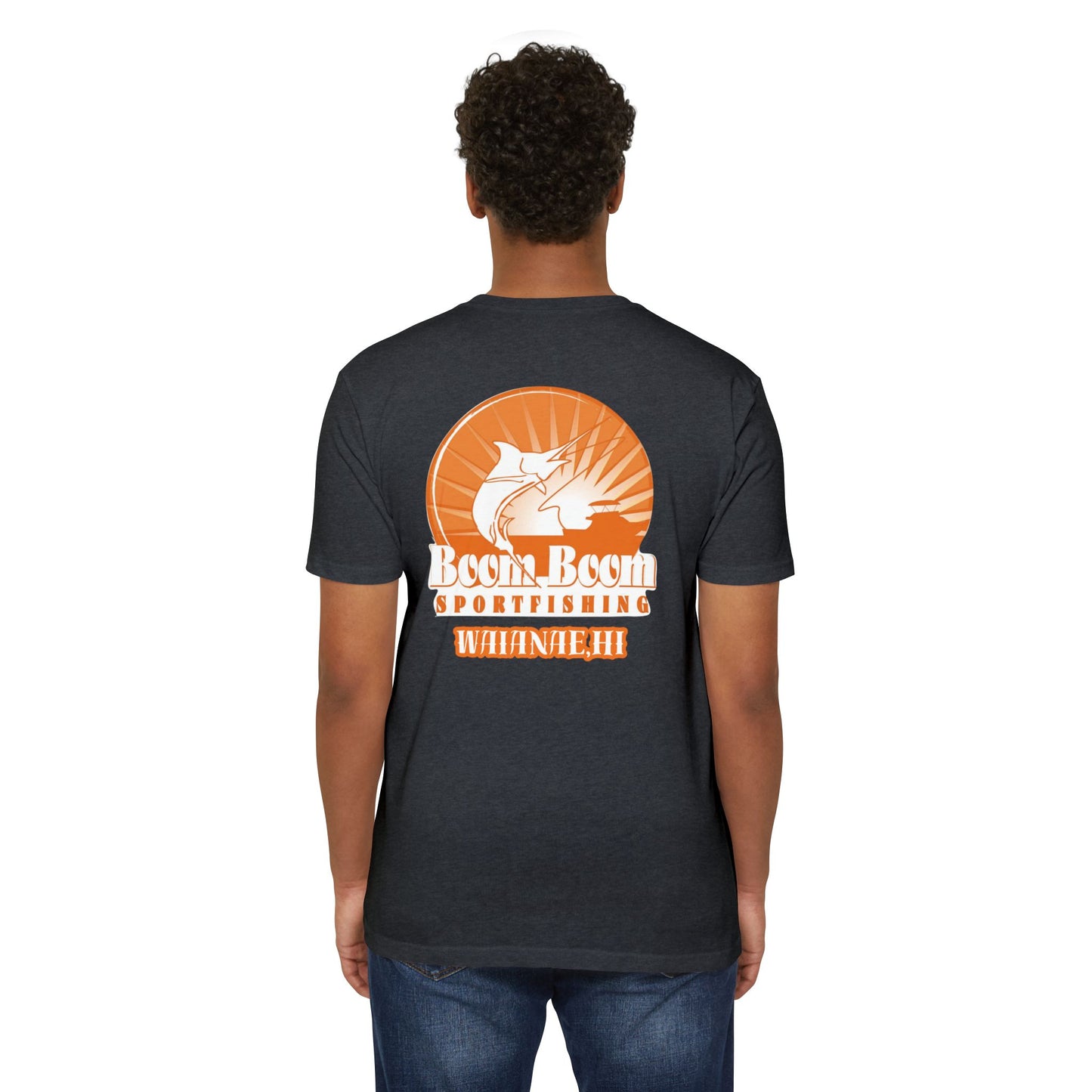Boom Boom Sportfishing Unisex CVC Jersey T-Shirt - Casual Outdoor Apparel