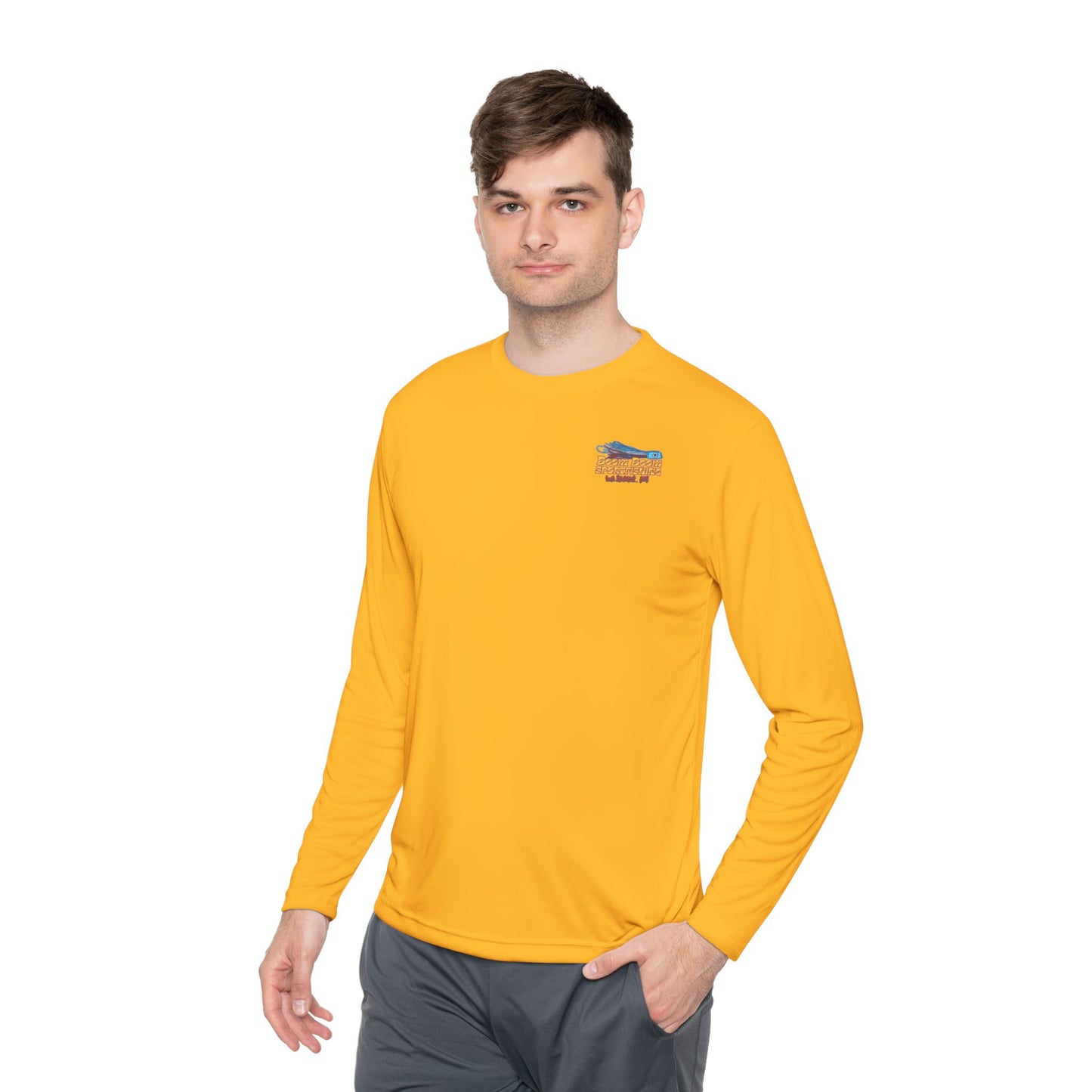 Unisex Lightweight Long Sleeve Tee - Boom Boom Sportfishing