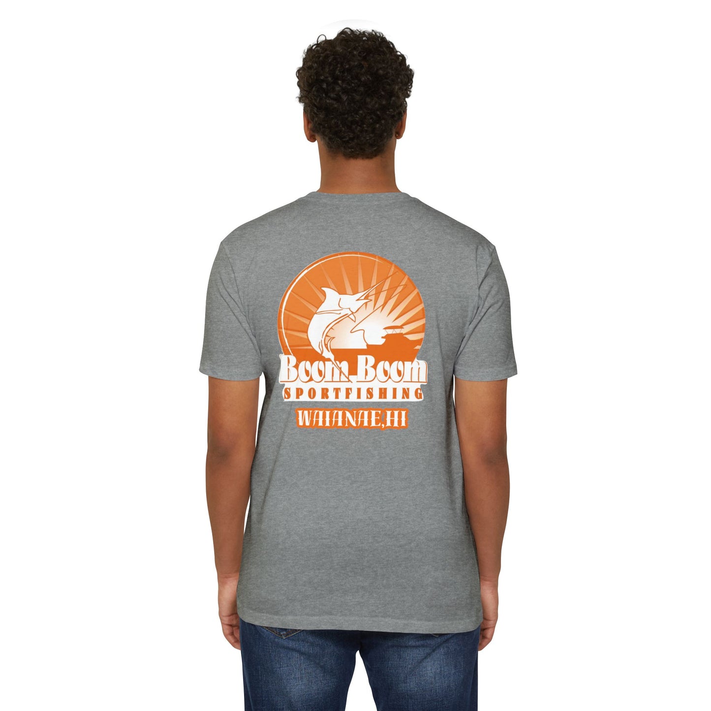 Boom Boom Sportfishing Unisex CVC Jersey T-Shirt - Casual Outdoor Apparel
