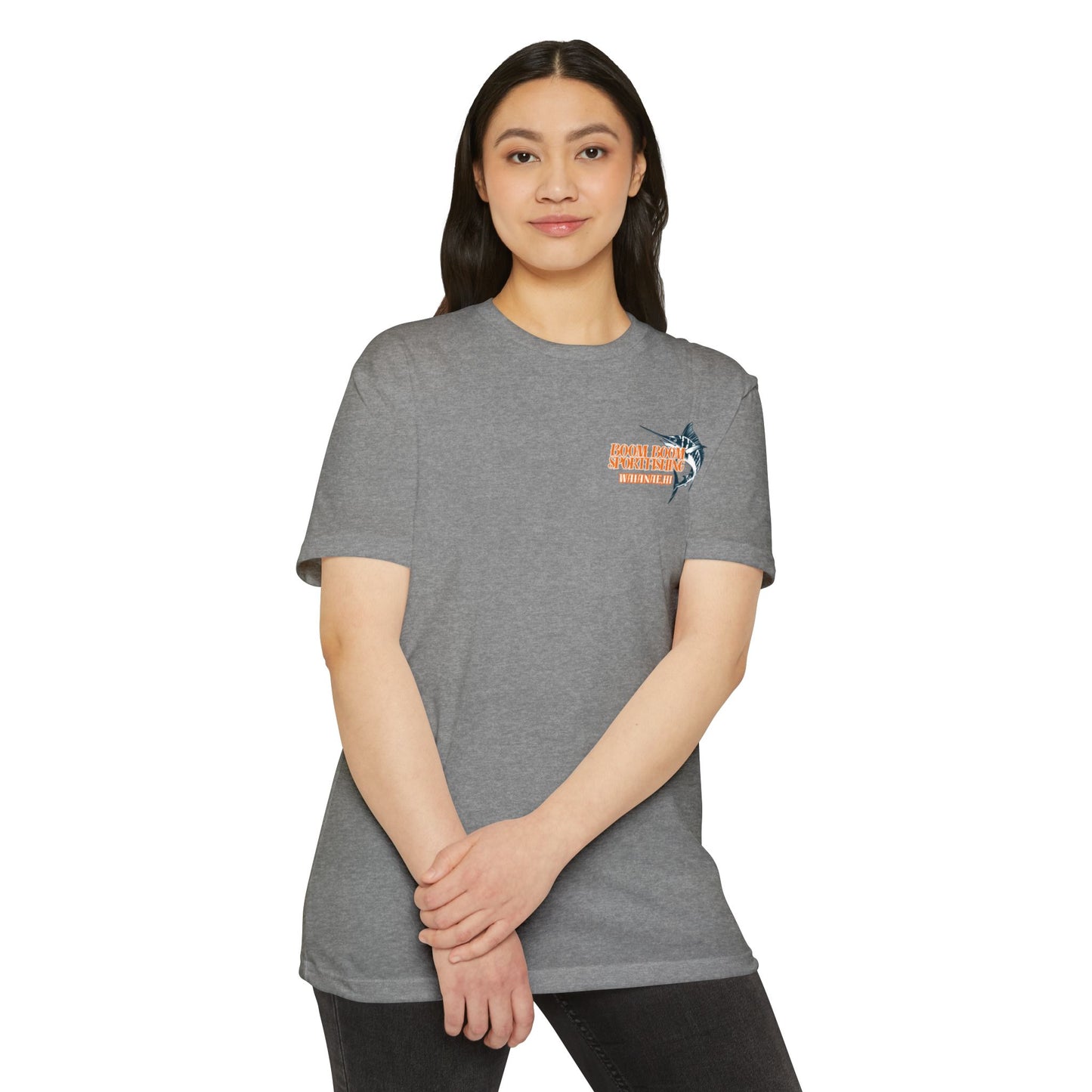 Boom Boom Sportfishing Unisex CVC Jersey T-Shirt - Casual Outdoor Apparel
