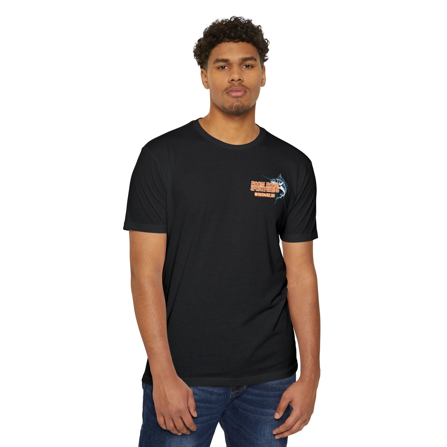 Boom Boom Sportfishing Unisex CVC Jersey T-Shirt - Casual Outdoor Apparel