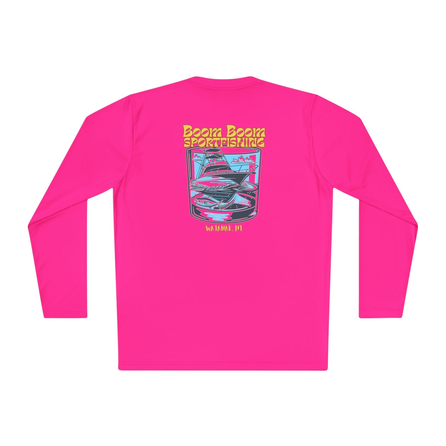 Unisex Lightweight Long Sleeve Tee - Boom Boom Sportfishing