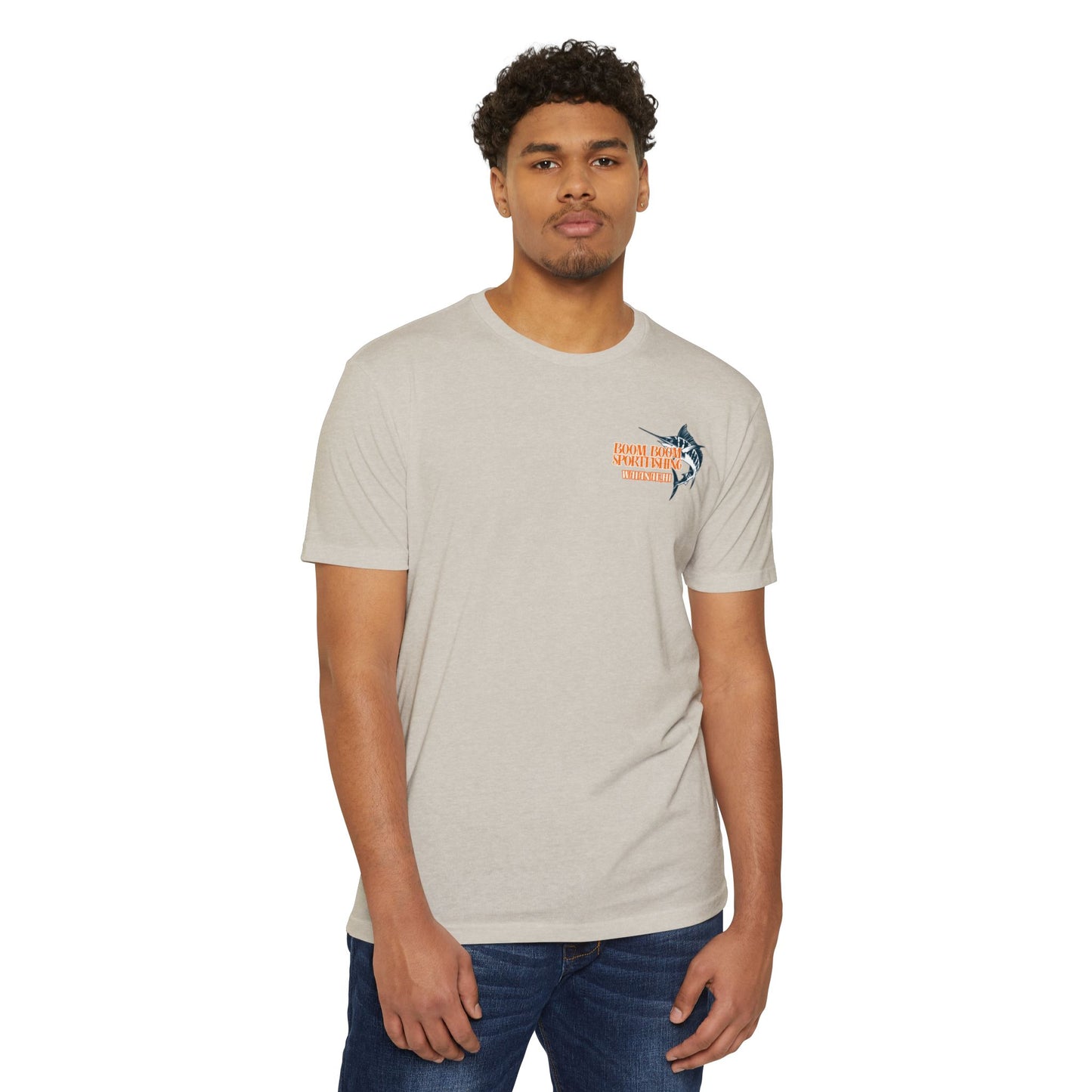 Boom Boom Sportfishing Unisex CVC Jersey T-Shirt - Casual Outdoor Apparel