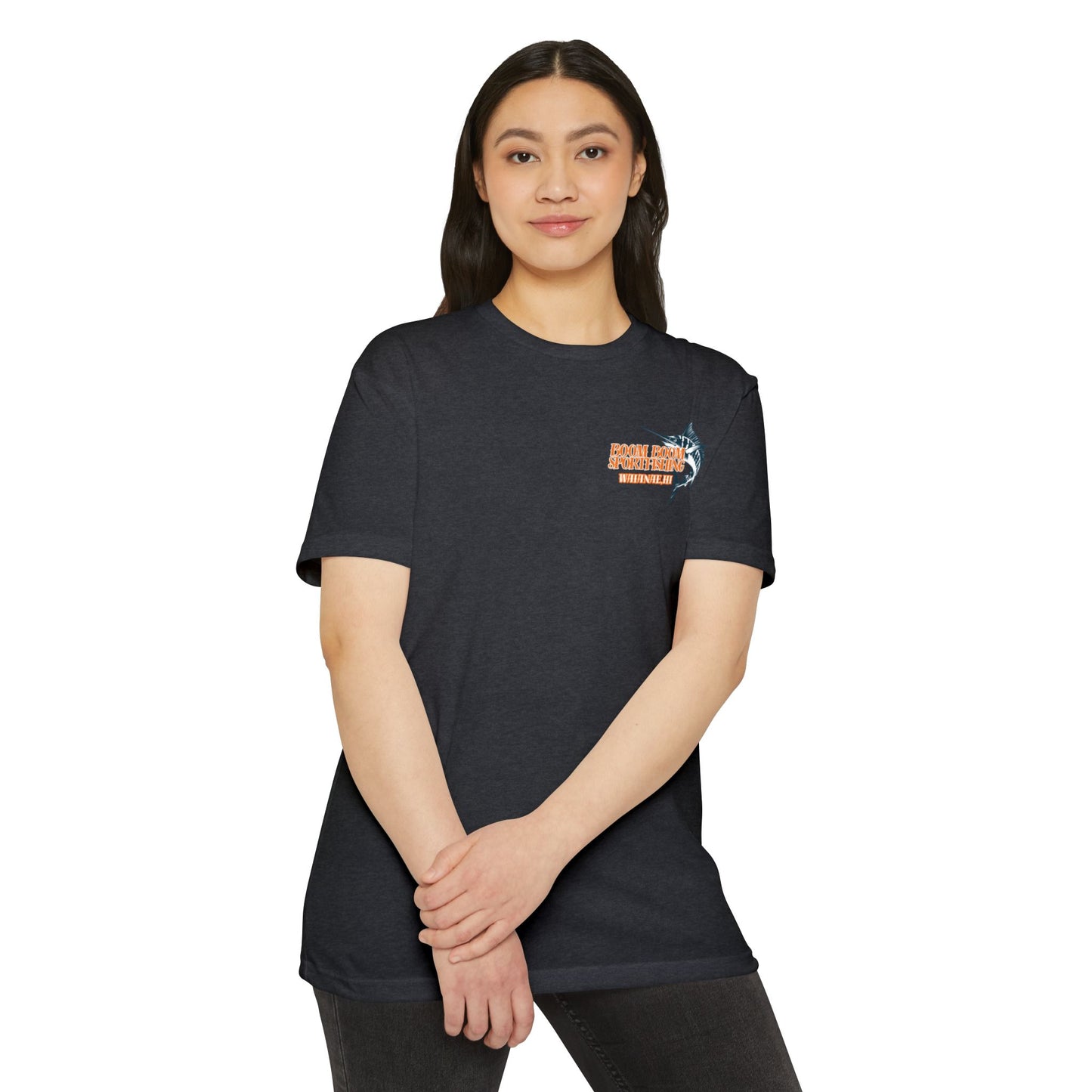 Boom Boom Sportfishing Unisex CVC Jersey T-Shirt - Casual Outdoor Apparel