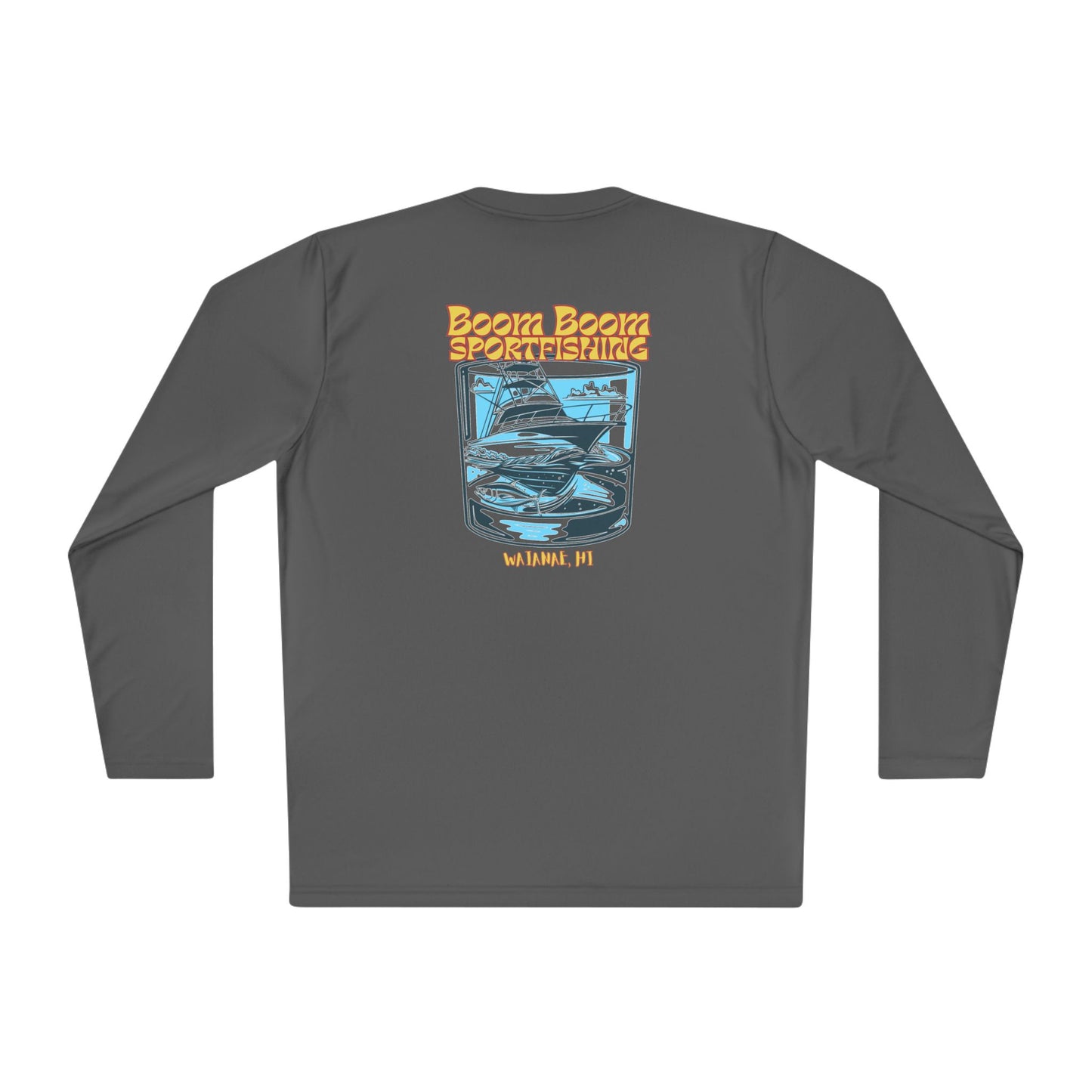 Unisex Lightweight Long Sleeve Tee - Boom Boom Sportfishing