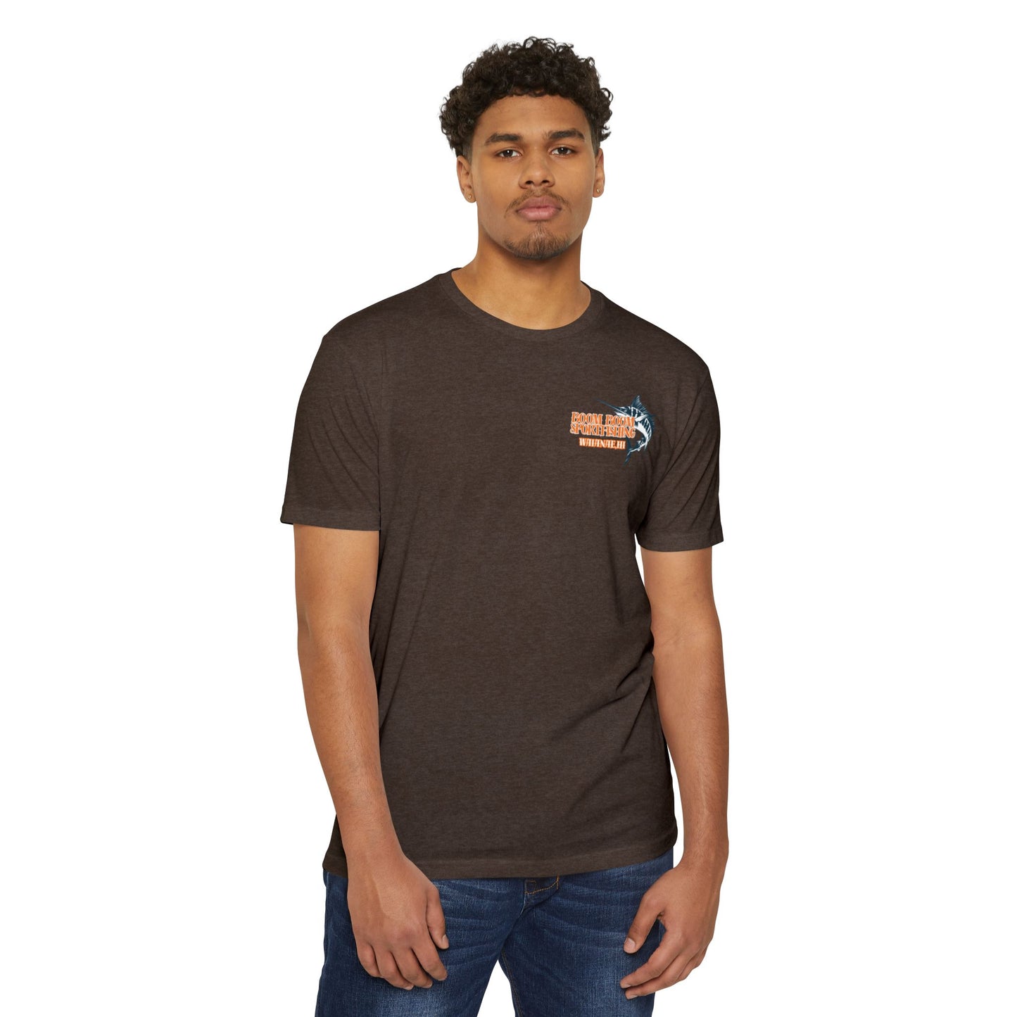 Boom Boom Sportfishing Unisex CVC Jersey T-Shirt - Casual Outdoor Apparel