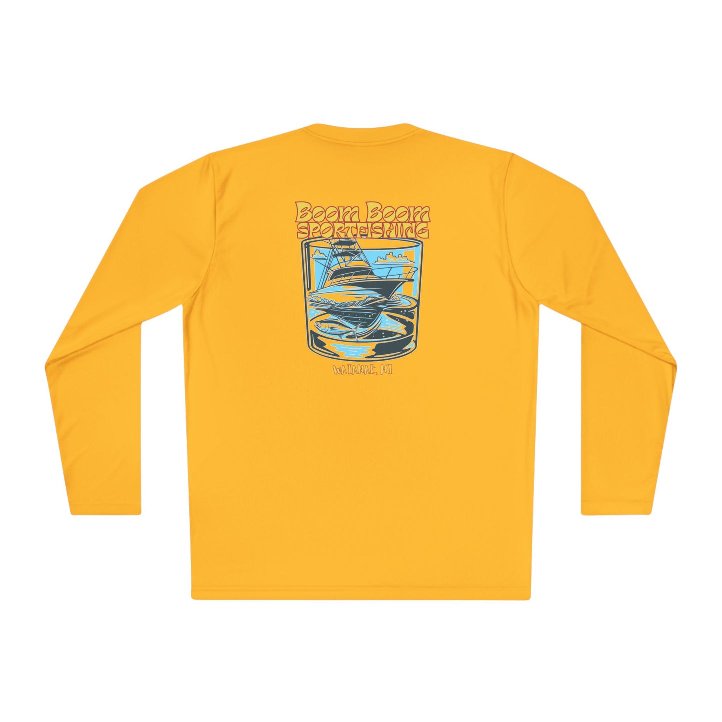 Unisex Lightweight Long Sleeve Tee - Boom Boom Sportfishing