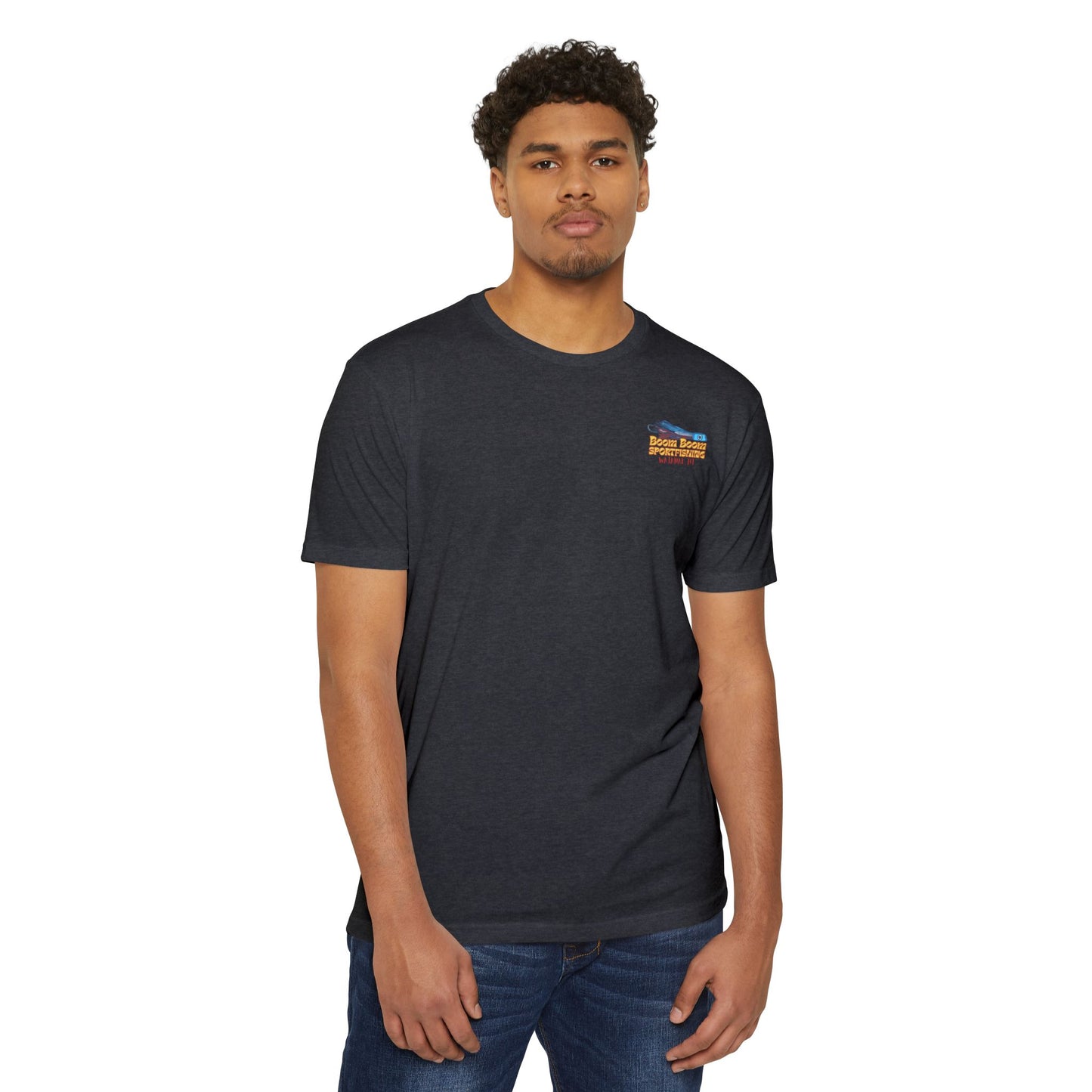 Retro ‘Boom Boom Sportsmodel’ Unisex T-Shirt - Vintage Sailing Design