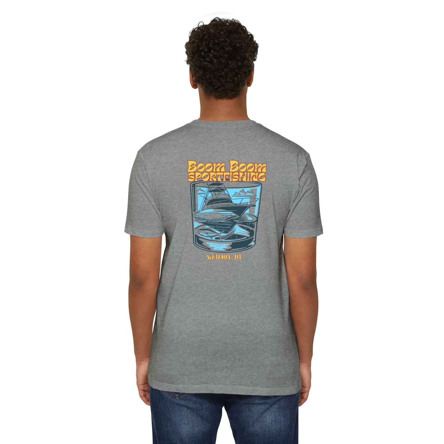 Retro ‘Boom Boom Sportsmodel’ Unisex T-Shirt - Vintage Sailing Design