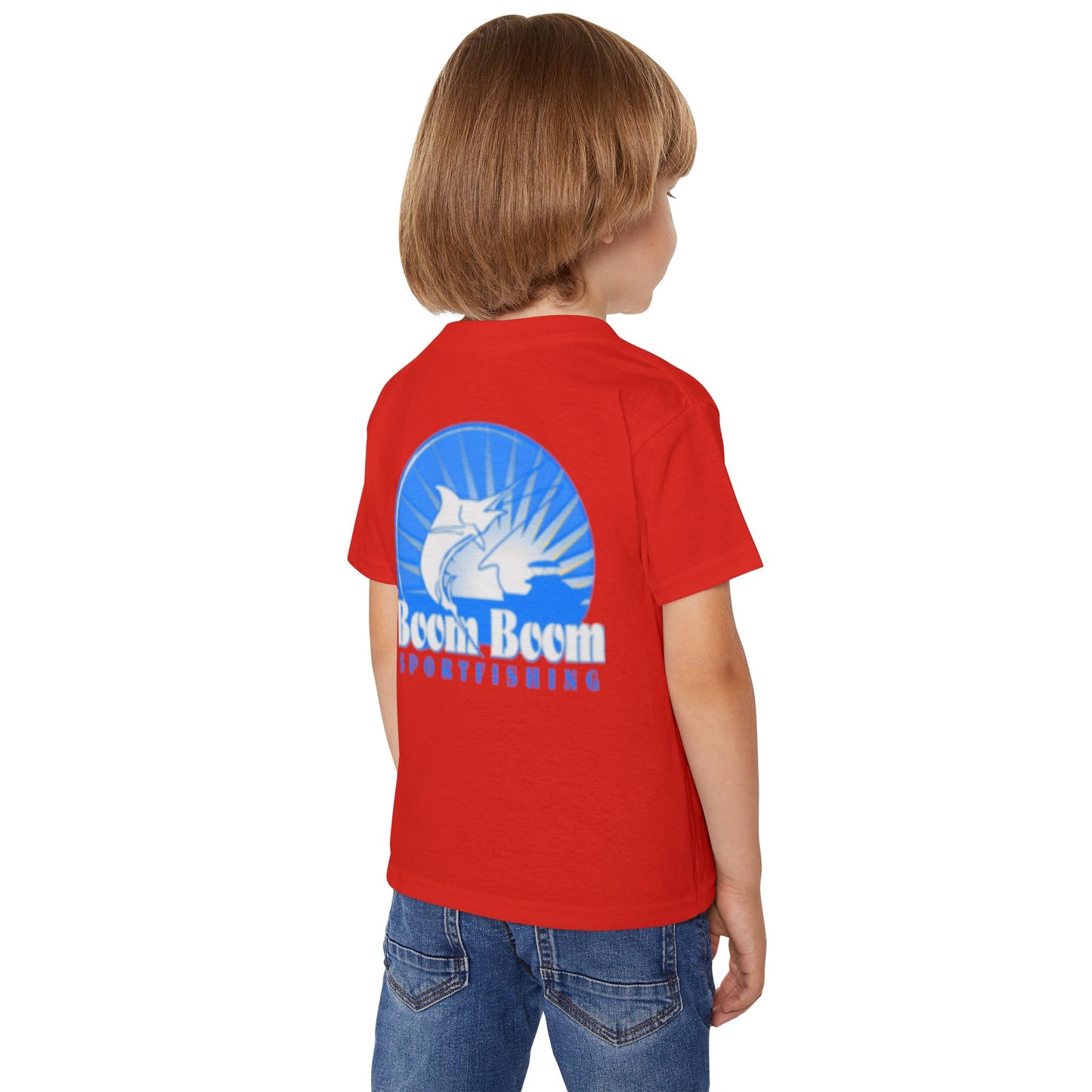 Toddler Fishing T-Shirt - 'Dad's Fishing Buddy' Graphic Tee for Little Anglers