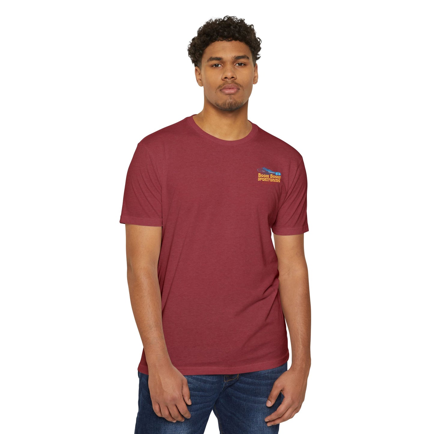 Retro ‘Boom Boom Sportsmodel’ Unisex T-Shirt - Vintage Sailing Design