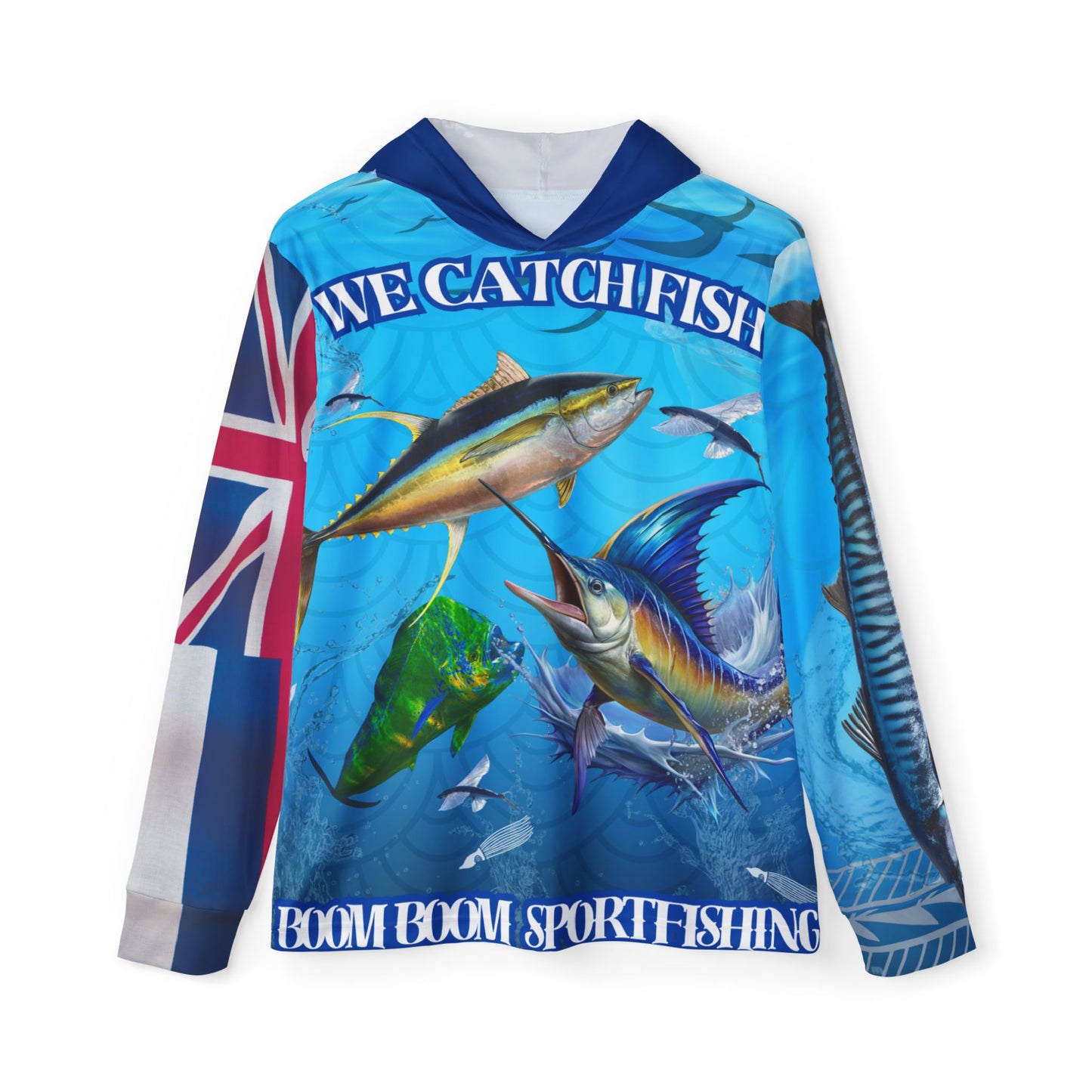 Men's UPF +50 Hoodie - BOOM BOOM Sportfishing - Fishing & Outdoor Adventure
