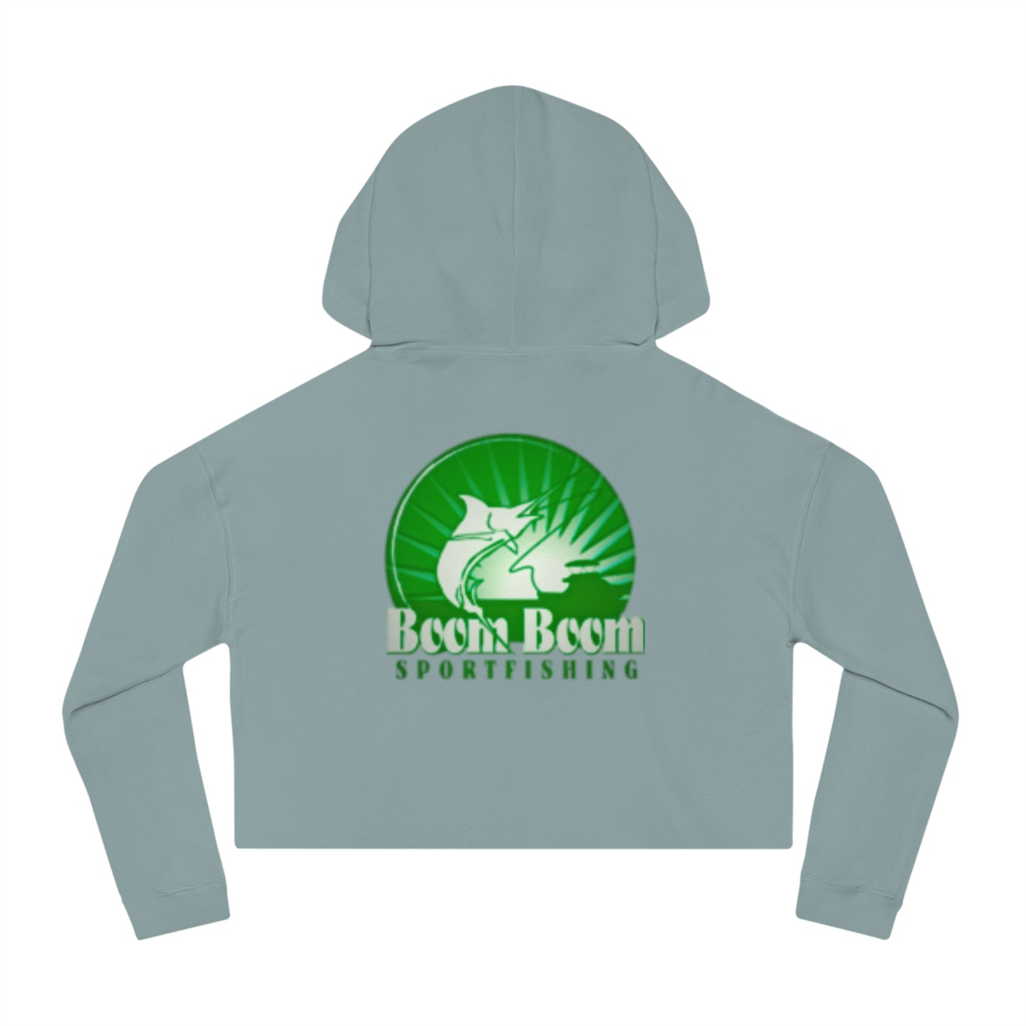Women’s Cropped Hoodie - Boom Boom Sportfishing