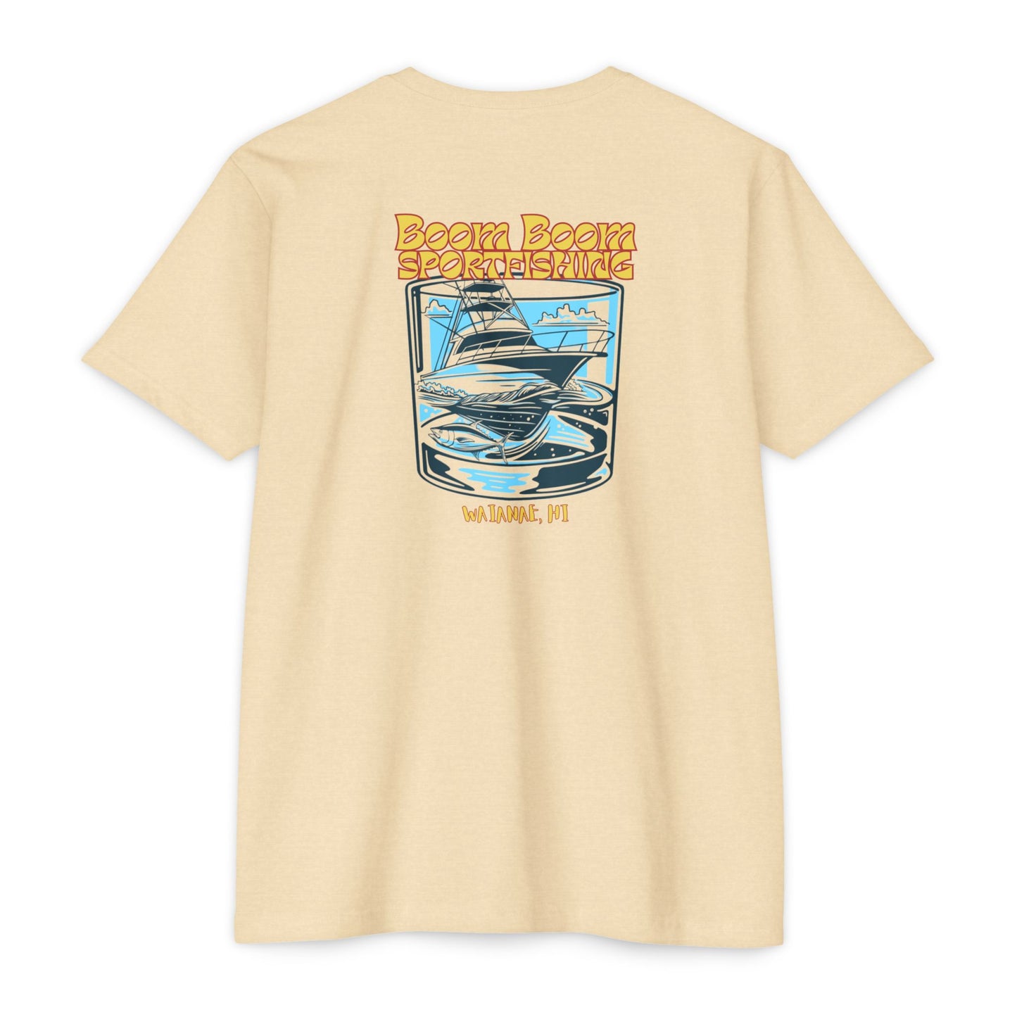 Retro ‘Boom Boom Sportsmodel’ Unisex T-Shirt - Vintage Sailing Design