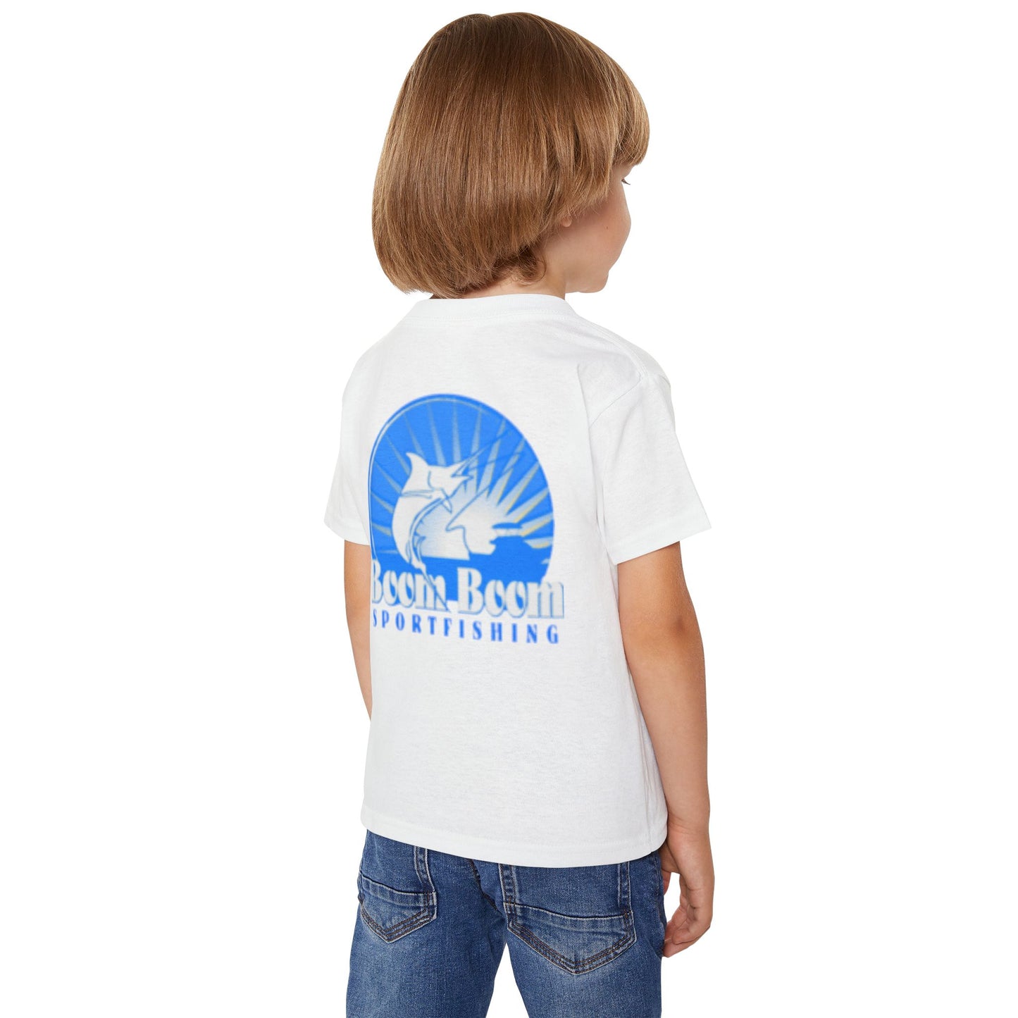 Toddler Fishing T-Shirt - 'Dad's Fishing Buddy' Graphic Tee for Little Anglers