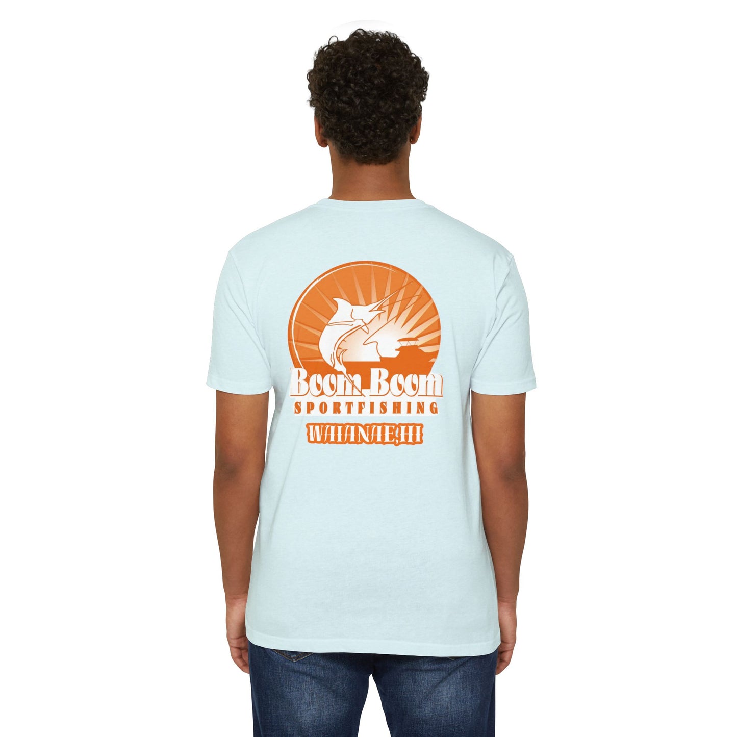 Boom Boom Sportfishing Unisex CVC Jersey T-Shirt - Casual Outdoor Apparel