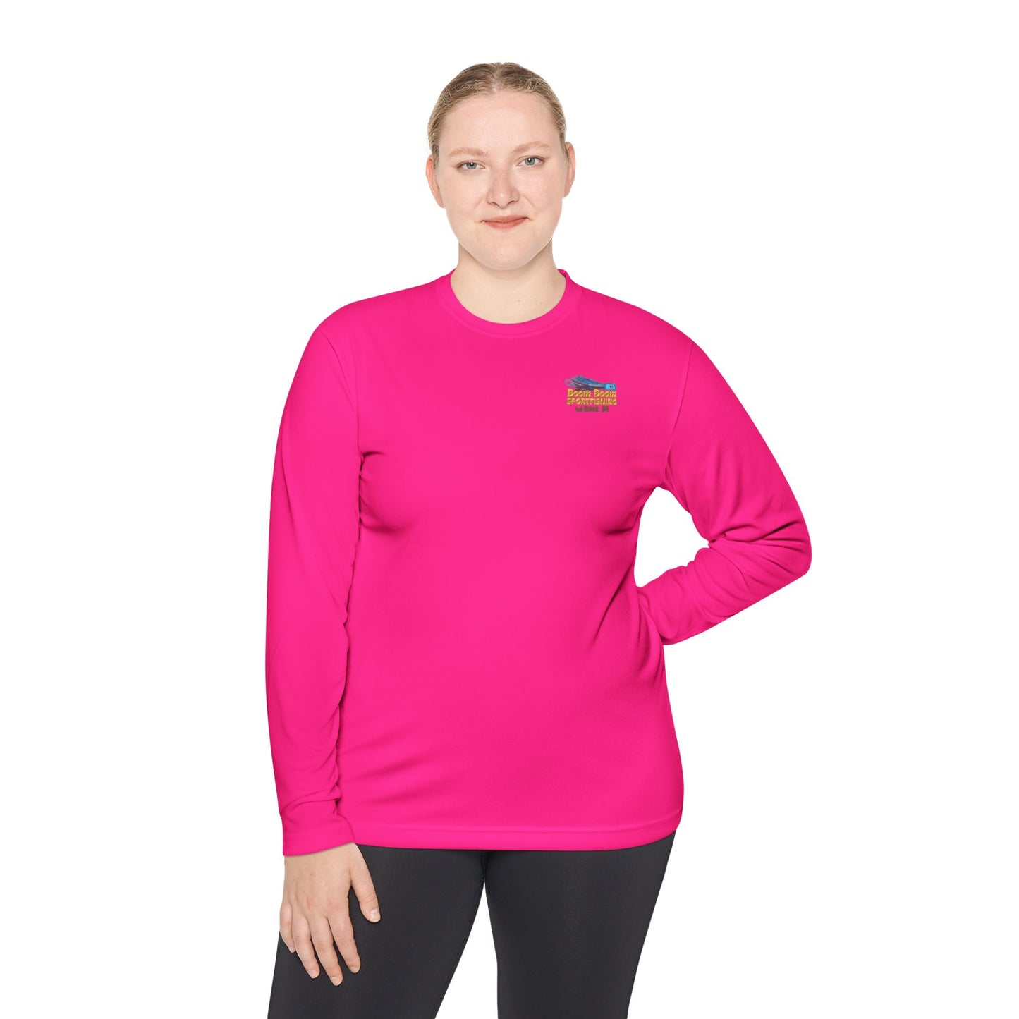 Unisex Lightweight Long Sleeve Tee - Boom Boom Sportfishing