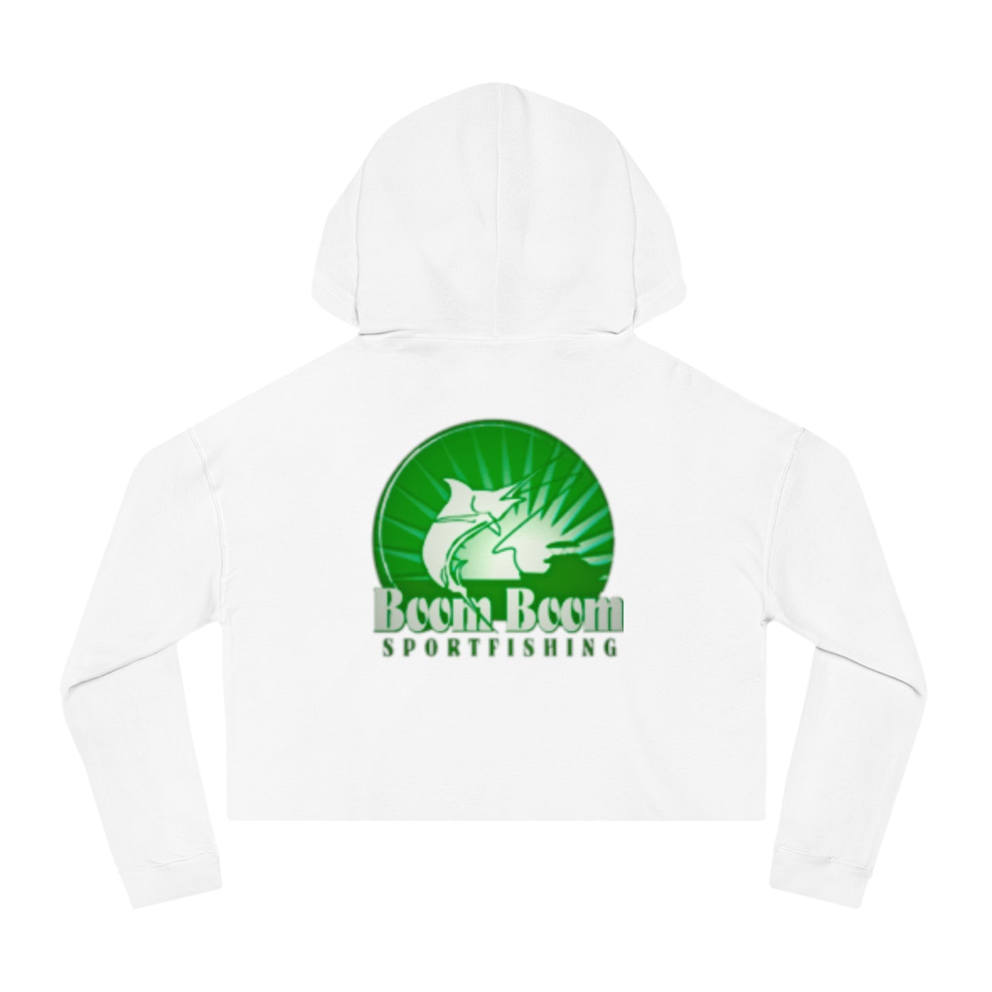 Women’s Cropped Hoodie - Boom Boom Sportfishing