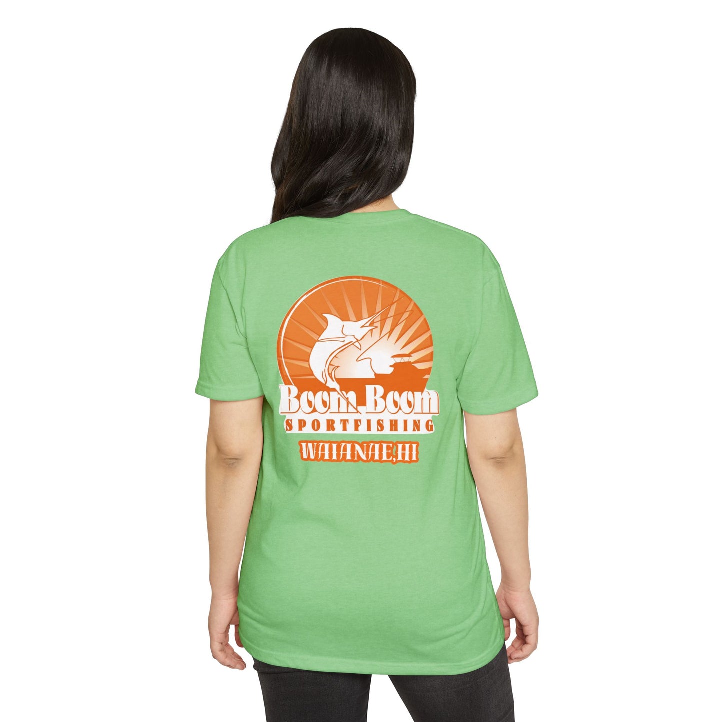 Boom Boom Sportfishing Unisex CVC Jersey T-Shirt - Casual Outdoor Apparel