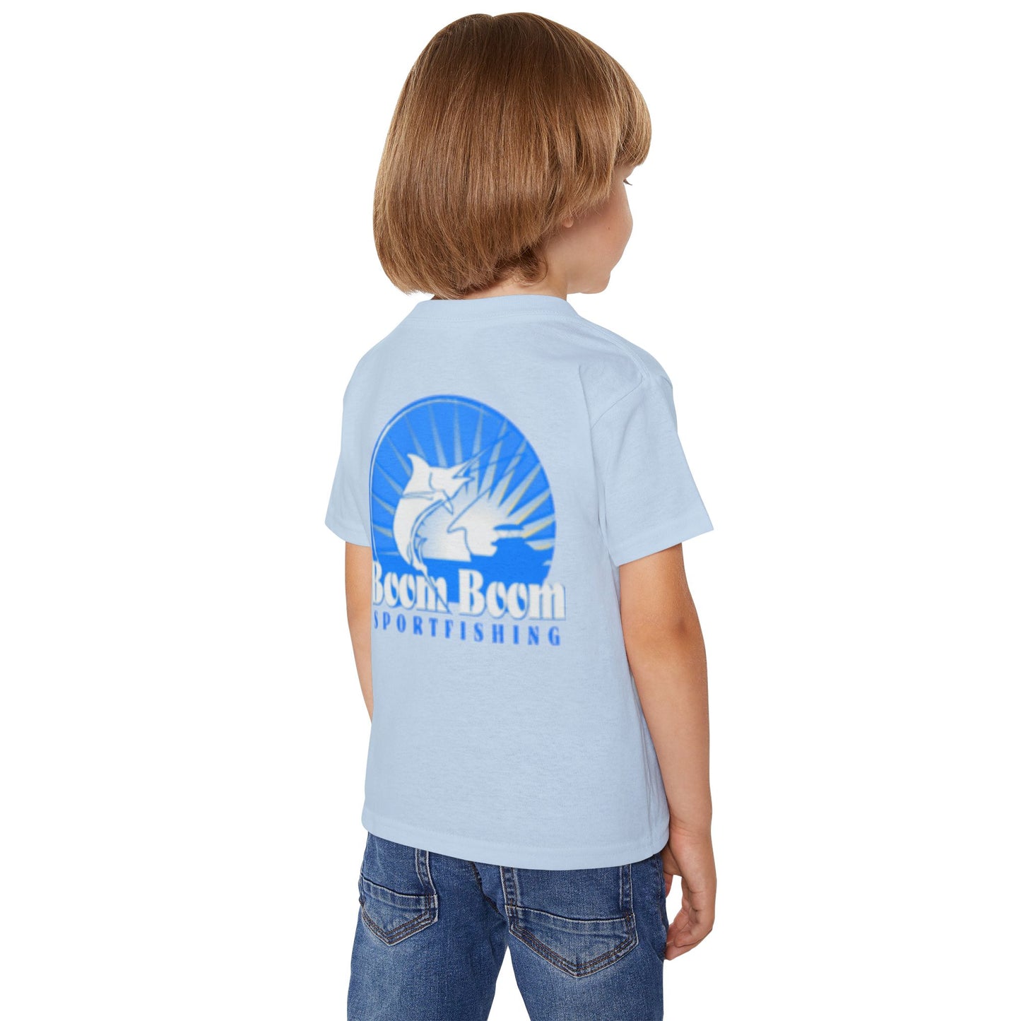Toddler Fishing T-Shirt - 'Dad's Fishing Buddy' Graphic Tee for Little Anglers
