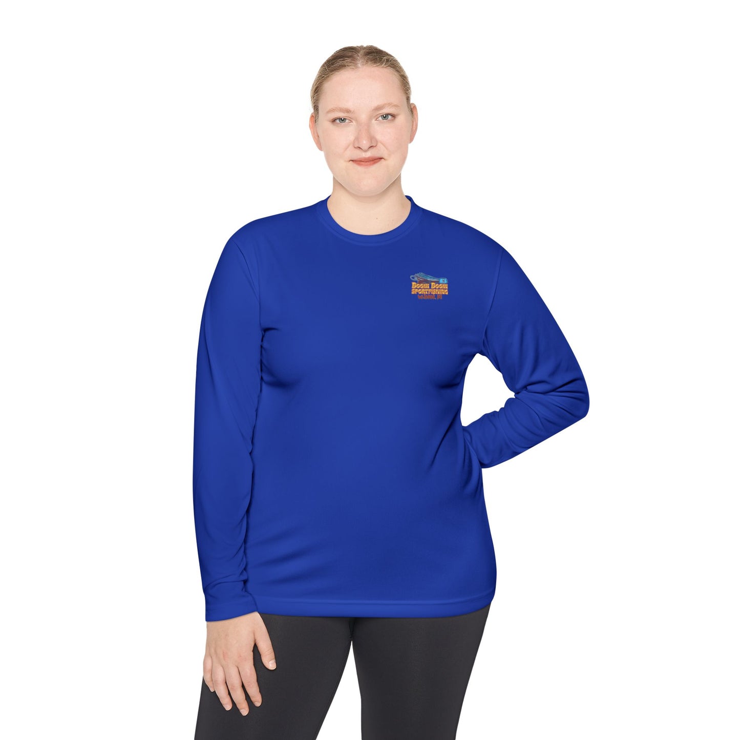 Unisex Lightweight Long Sleeve Tee - Boom Boom Sportfishing