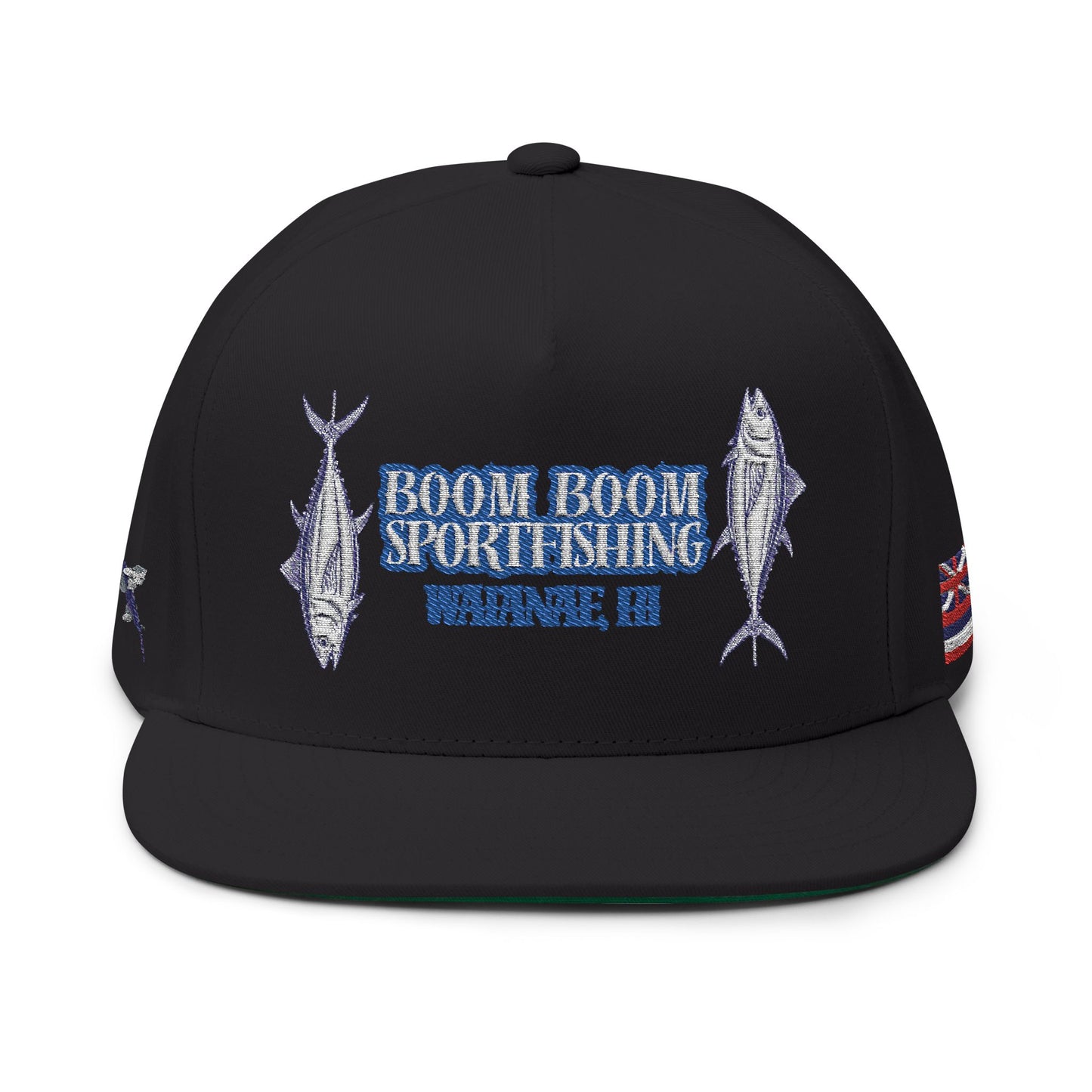 Boom Boom Sportfishing Flat Bill Cap
