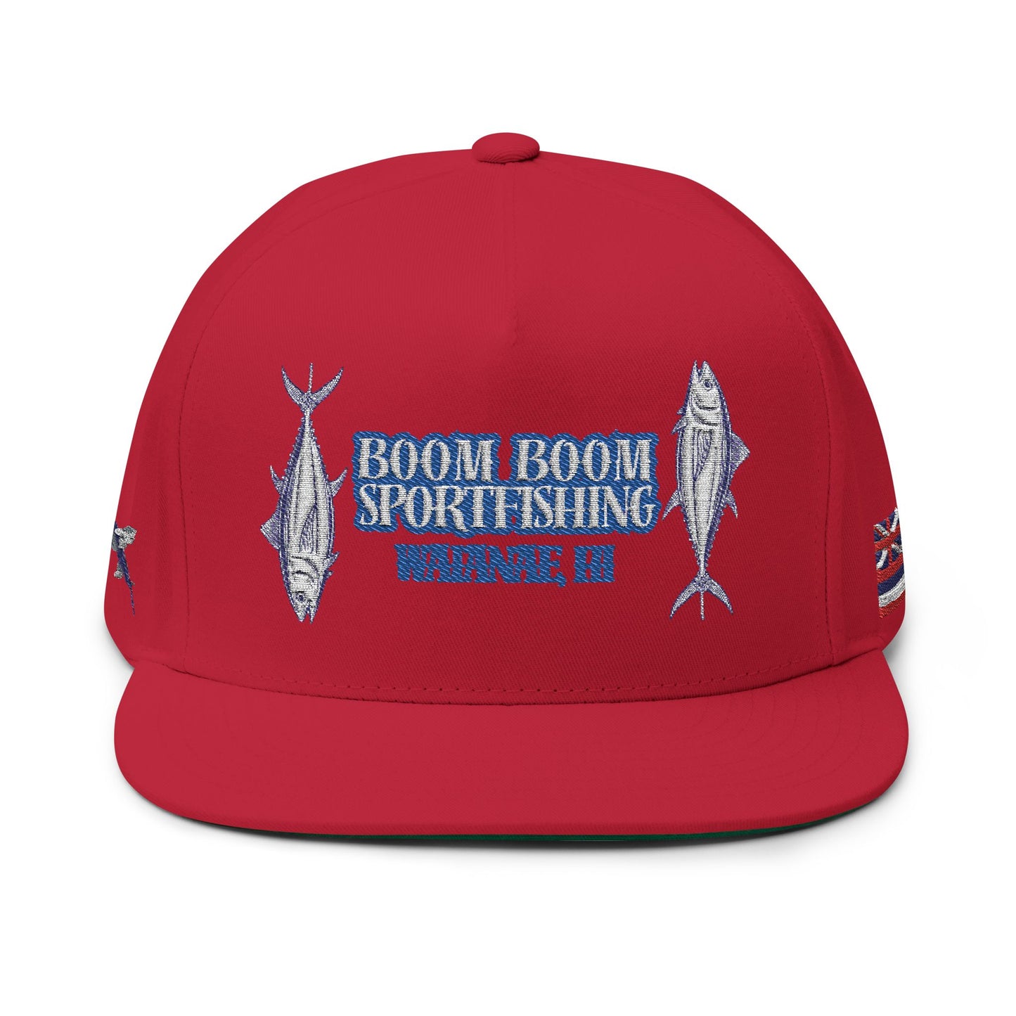 Boom Boom Sportfishing Flat Bill Cap