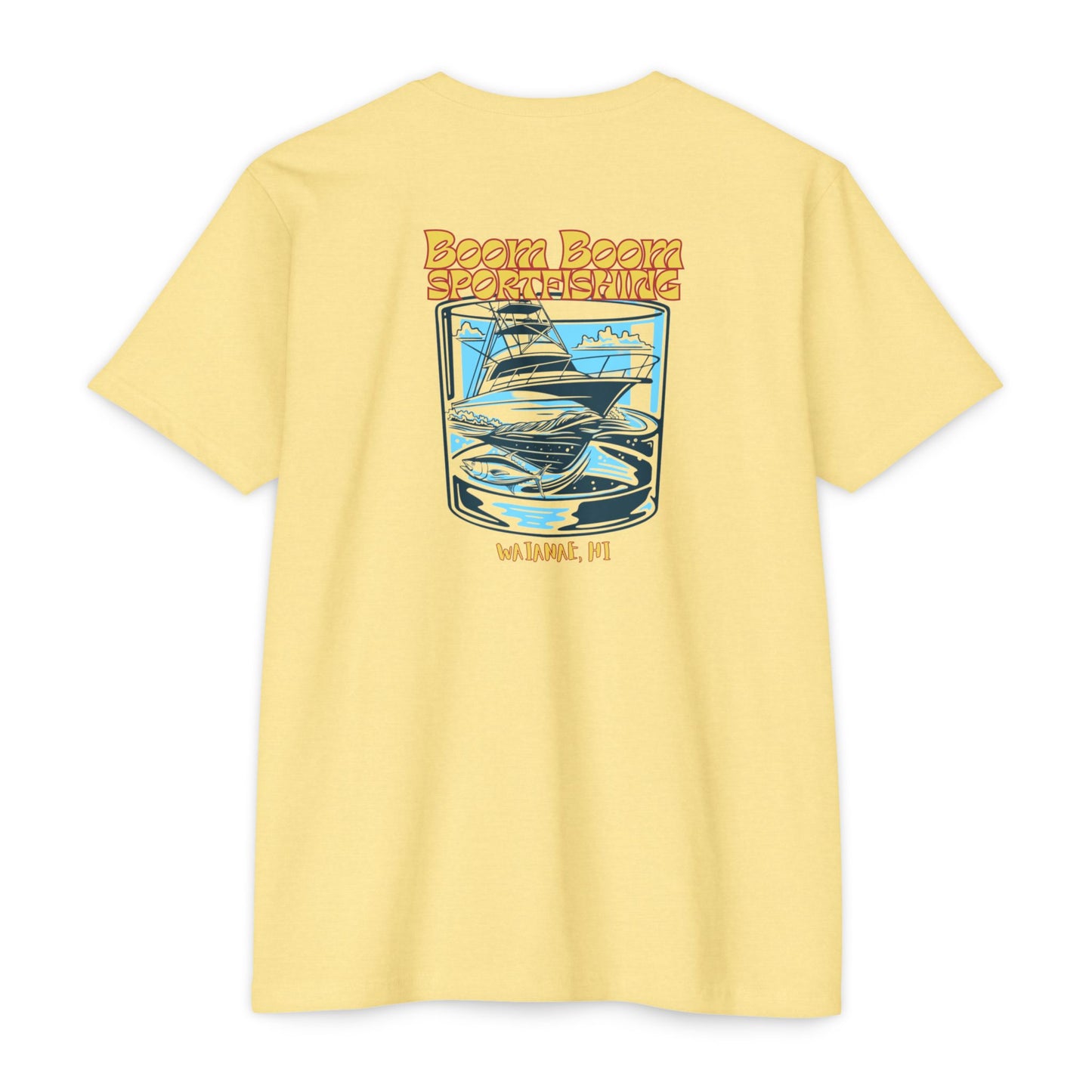 Retro ‘Boom Boom Sportsmodel’ Unisex T-Shirt - Vintage Sailing Design