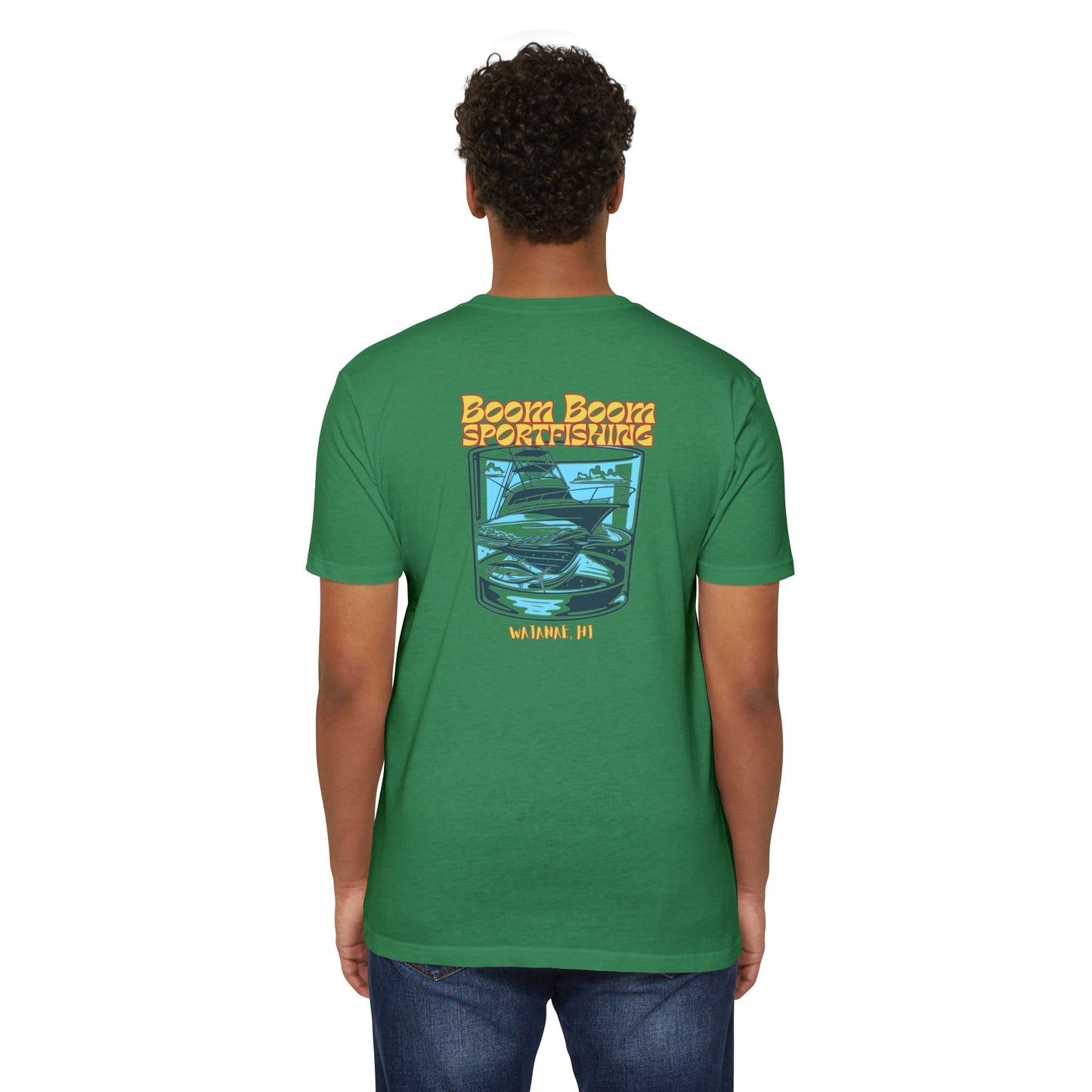 Retro ‘Boom Boom Sportsmodel’ Unisex T-Shirt - Vintage Sailing Design