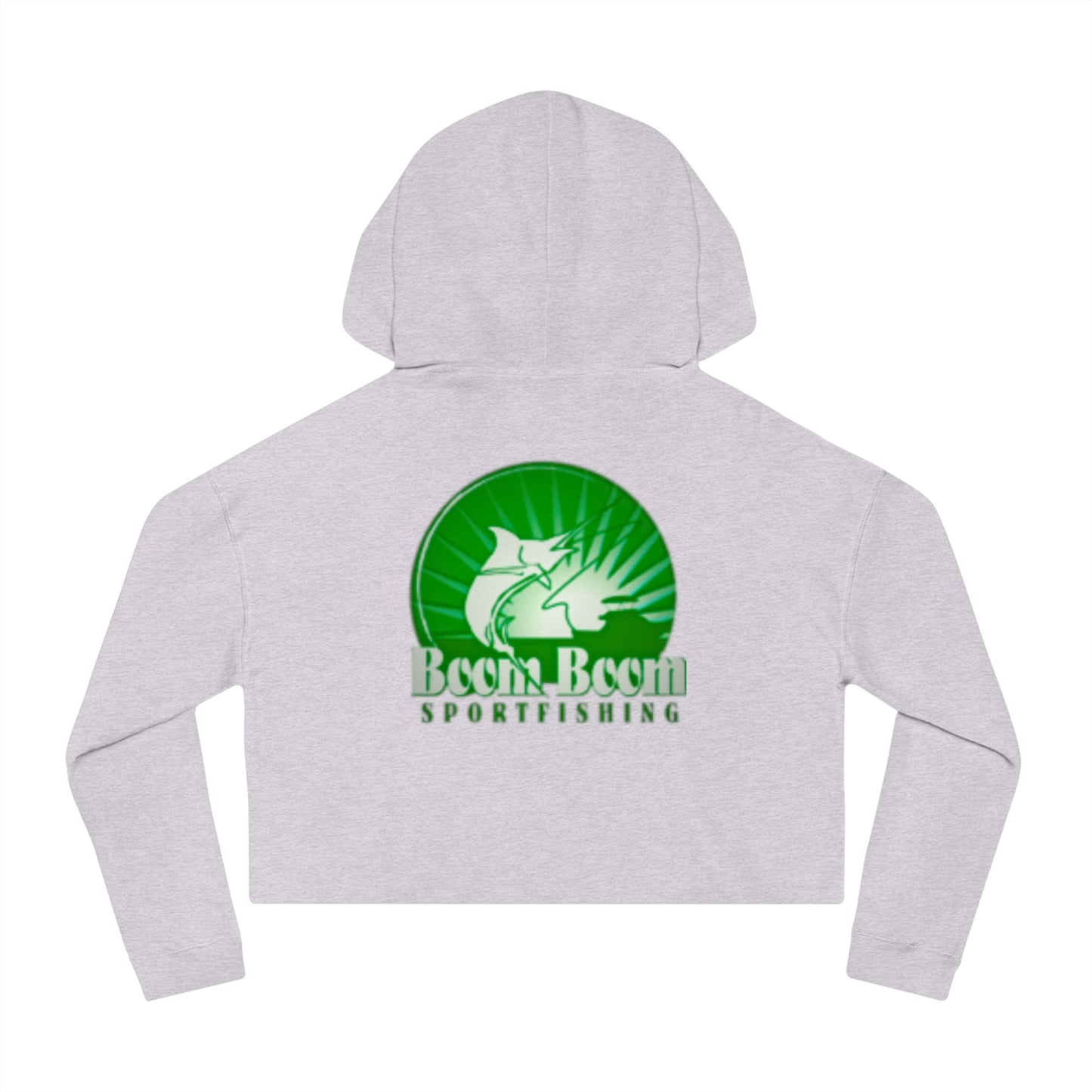 Women’s Cropped Hoodie - Boom Boom Sportfishing