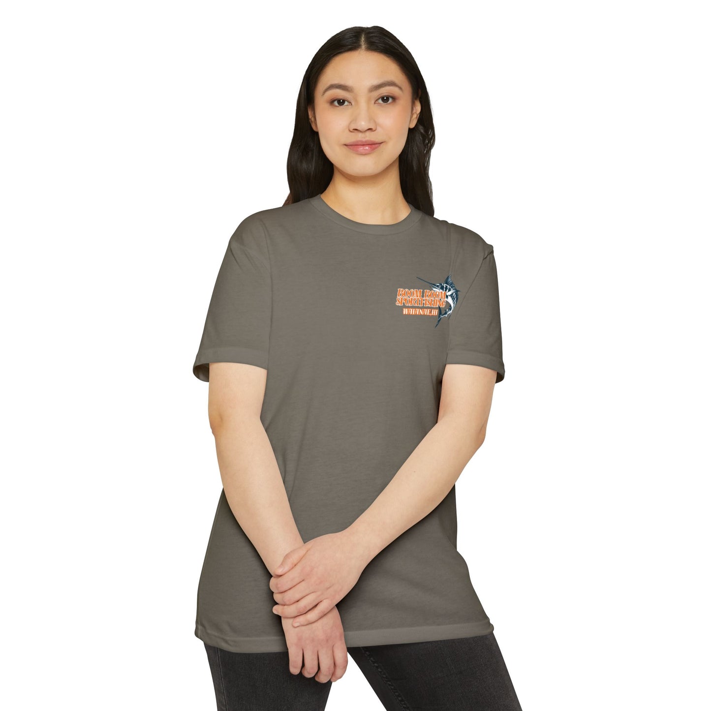 Boom Boom Sportfishing Unisex CVC Jersey T-Shirt - Casual Outdoor Apparel