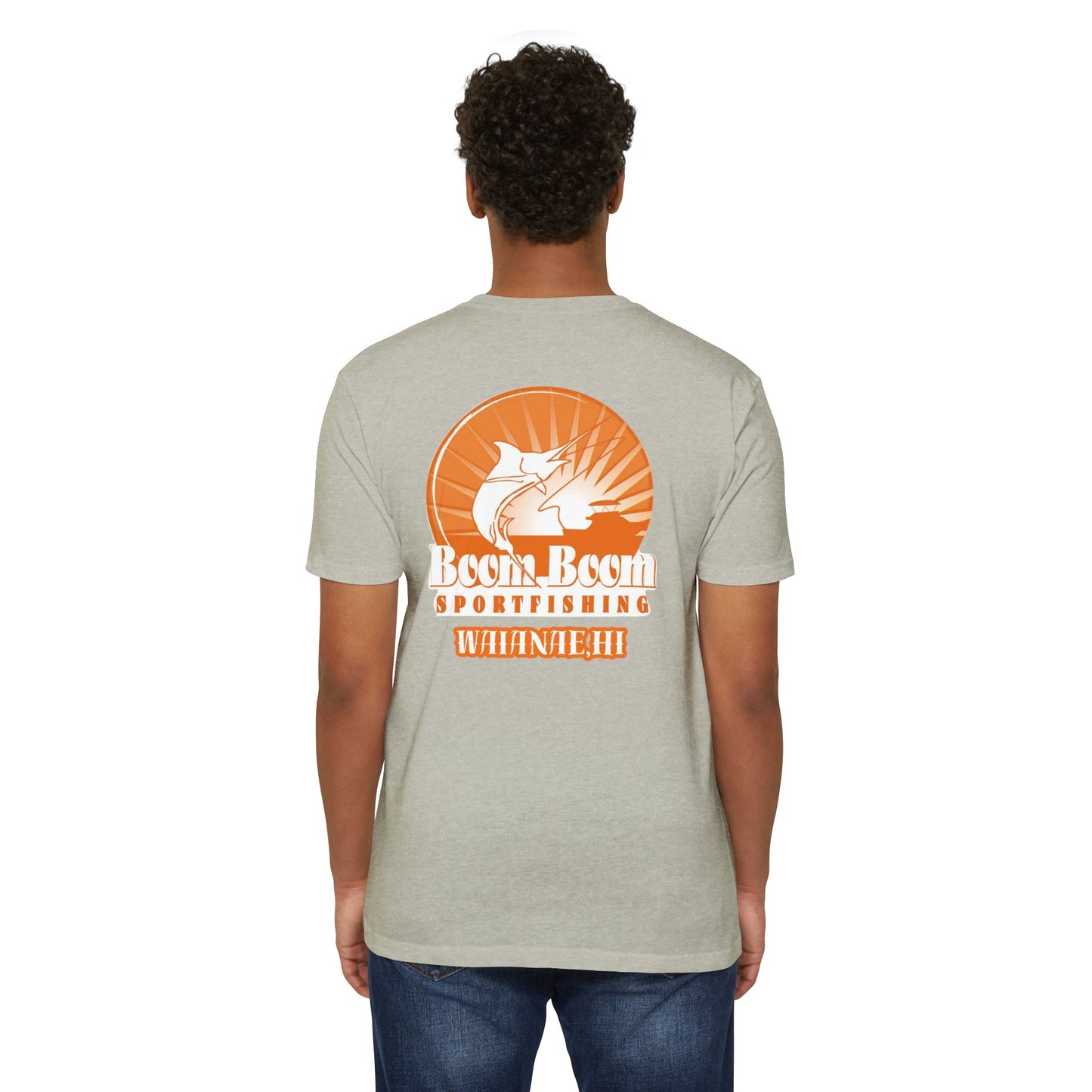 Boom Boom Sportfishing Unisex CVC Jersey T-Shirt - Casual Outdoor Apparel