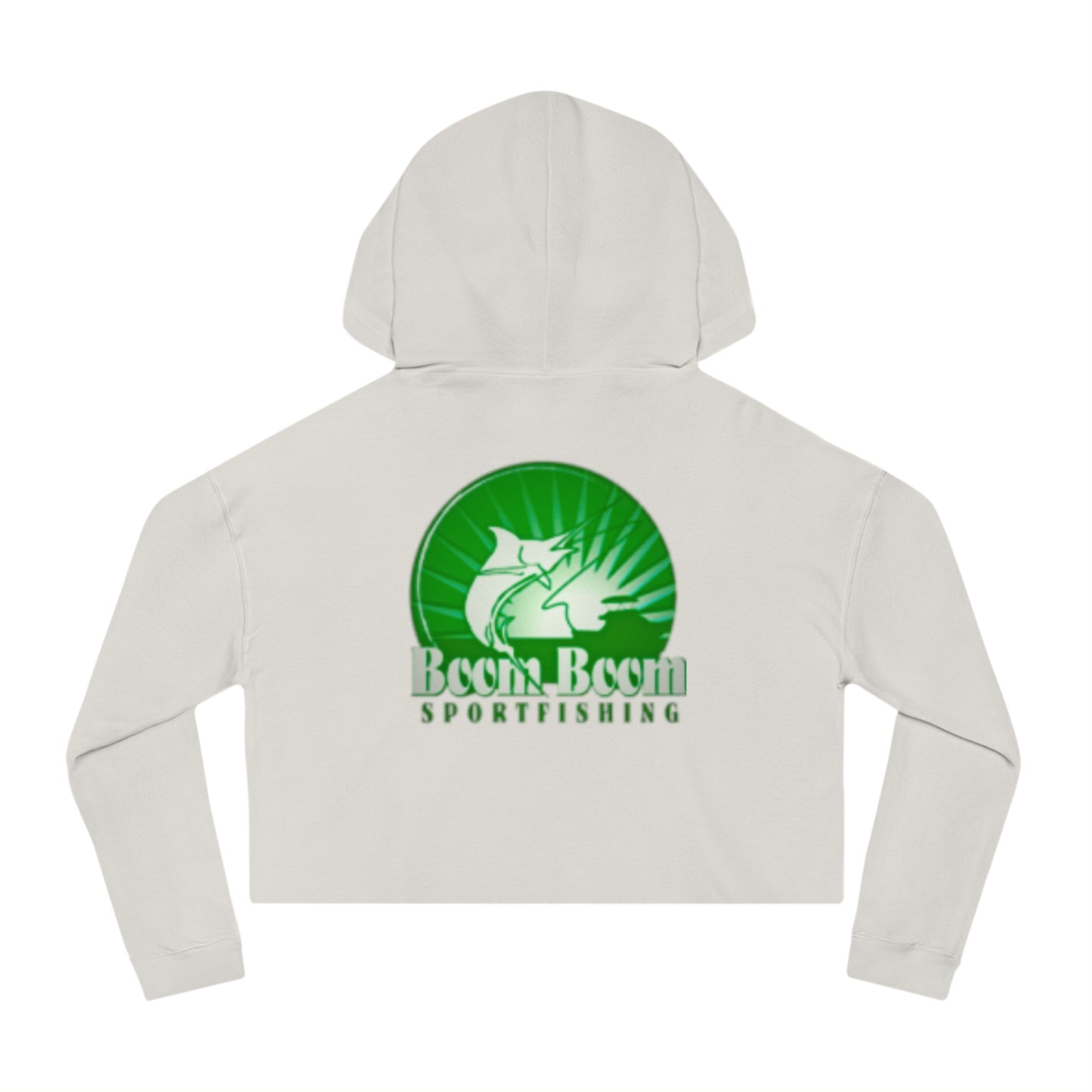 Women’s Cropped Hoodie - Boom Boom Sportfishing