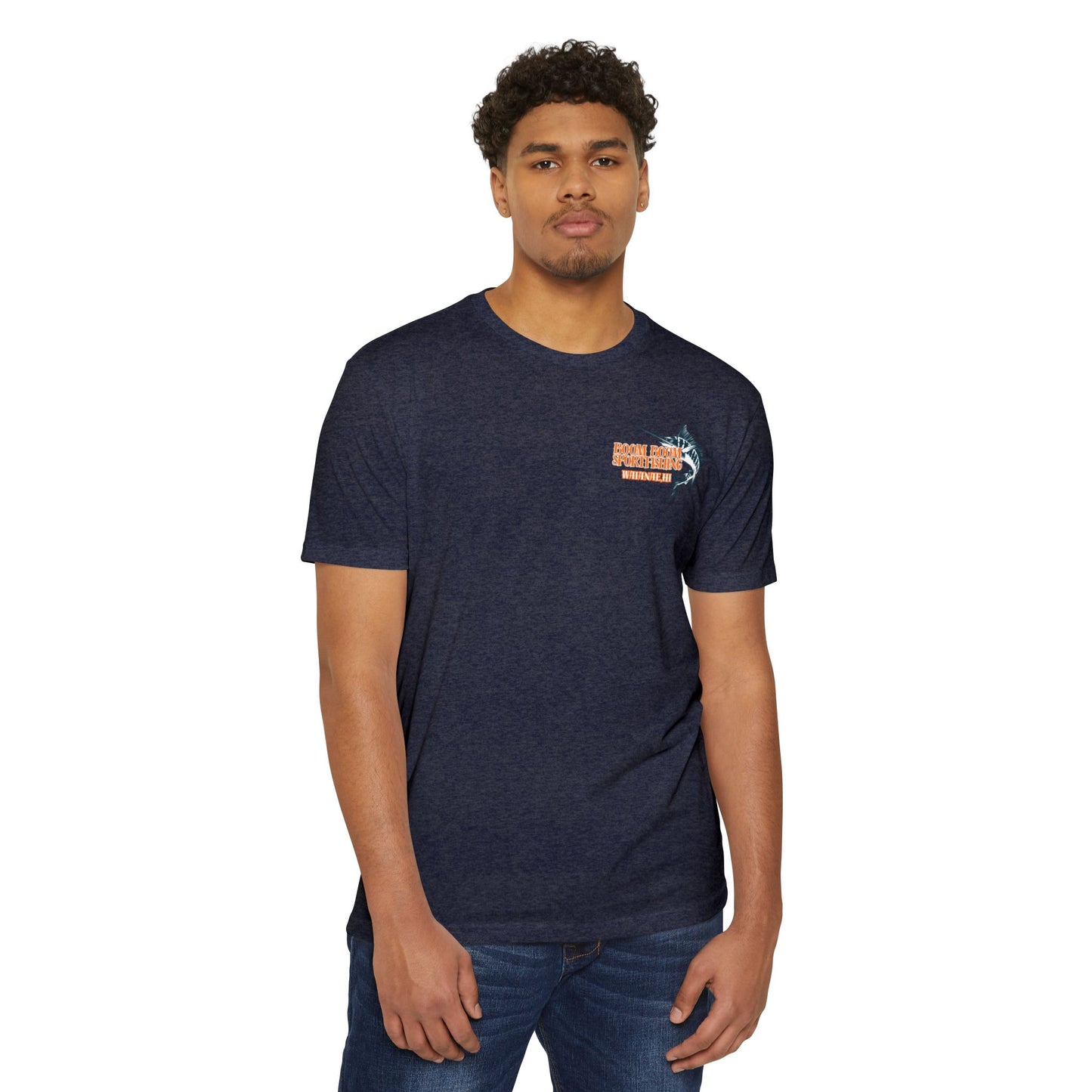 Boom Boom Sportfishing Unisex CVC Jersey T-Shirt - Casual Outdoor Apparel
