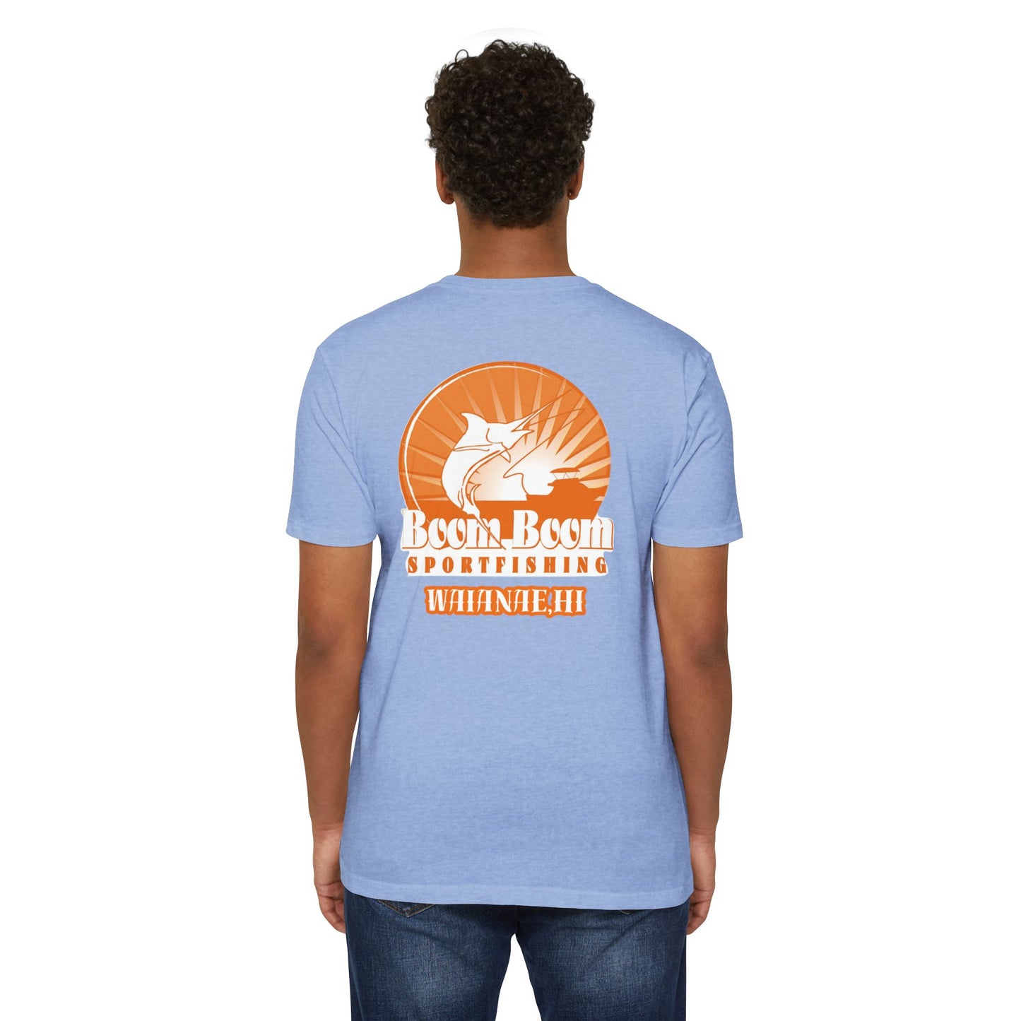 Boom Boom Sportfishing Unisex CVC Jersey T-Shirt - Casual Outdoor Apparel