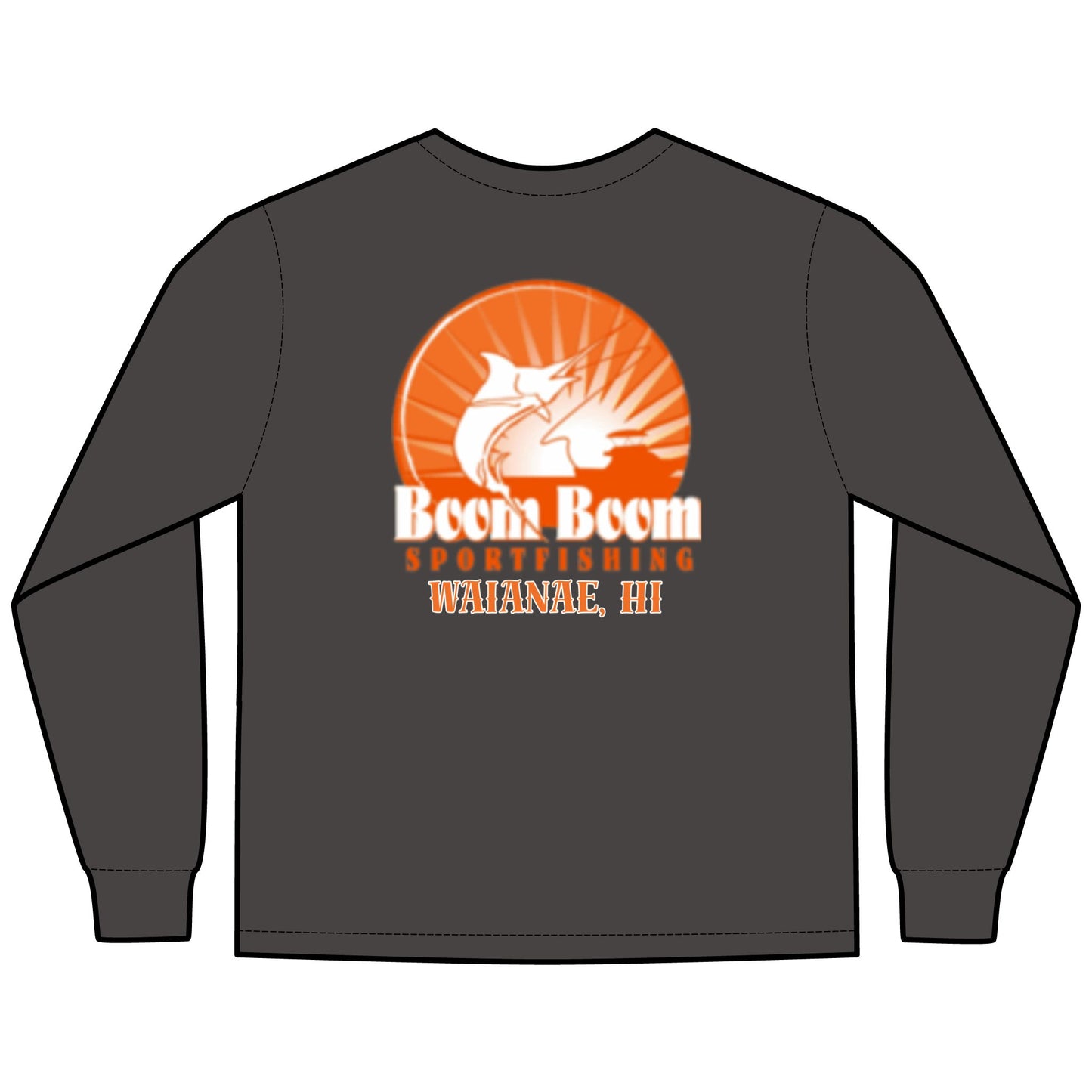 Unisex Fishing Long Sleeve T-Shirt - Boom Boom Sportfishing