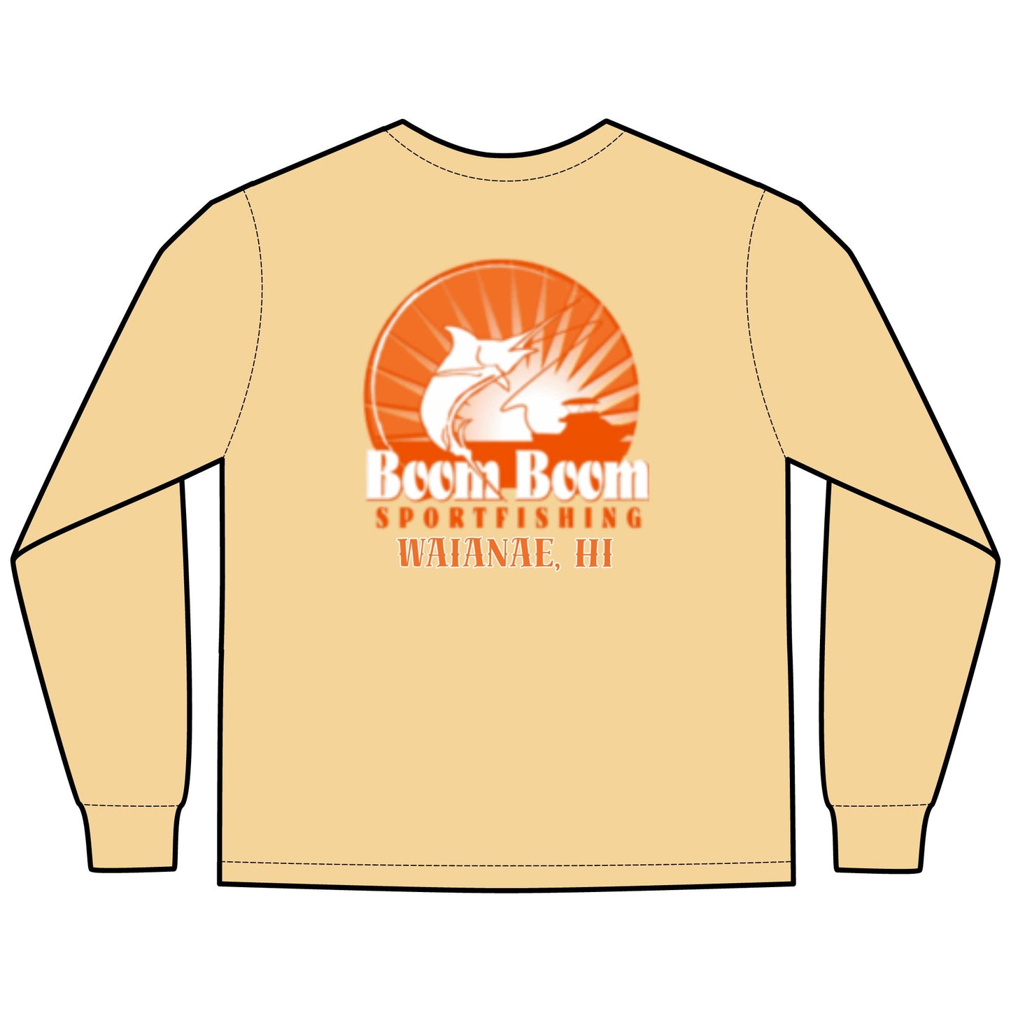 Unisex Fishing Long Sleeve T-Shirt - Boom Boom Sportfishing