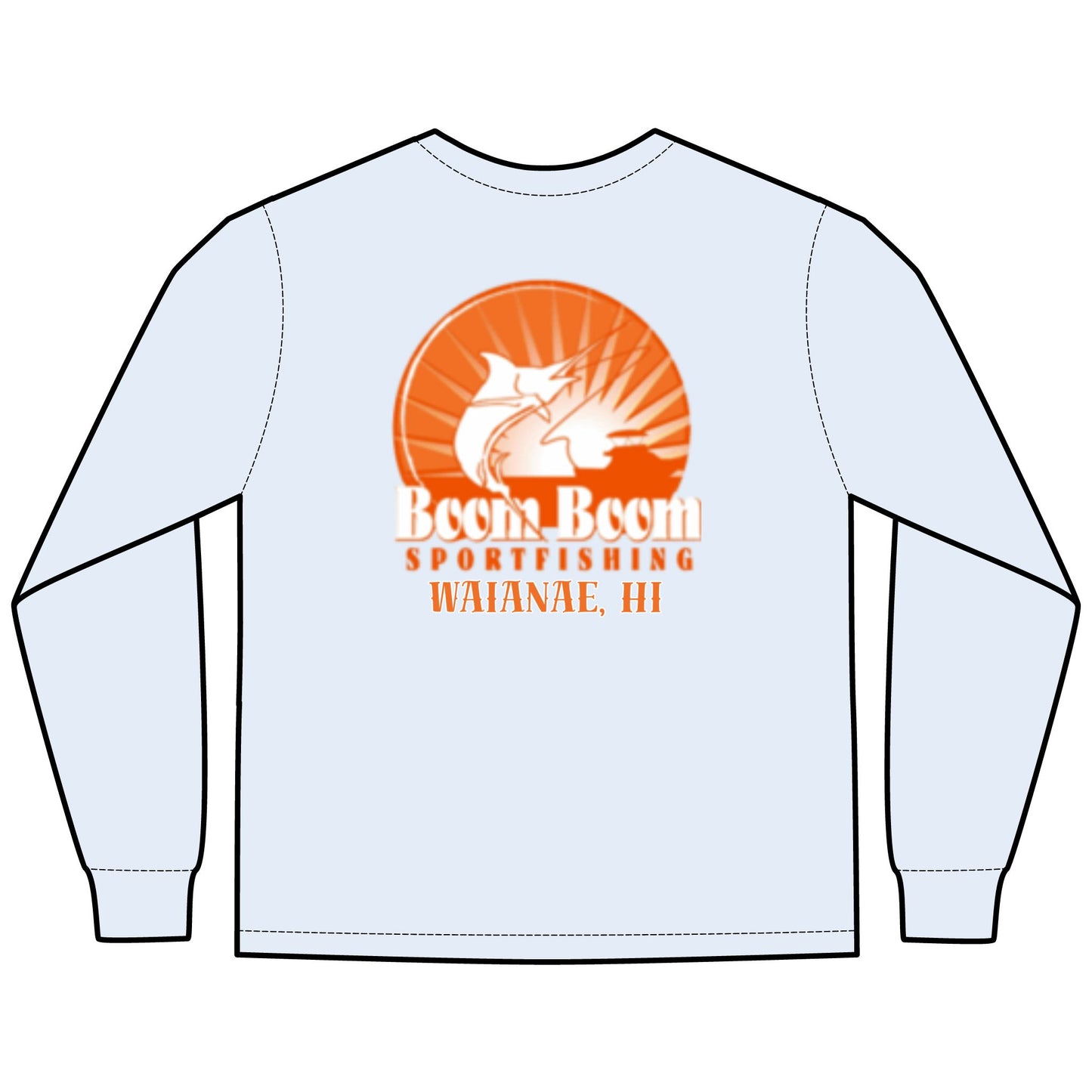Unisex Fishing Long Sleeve T-Shirt - Boom Boom Sportfishing