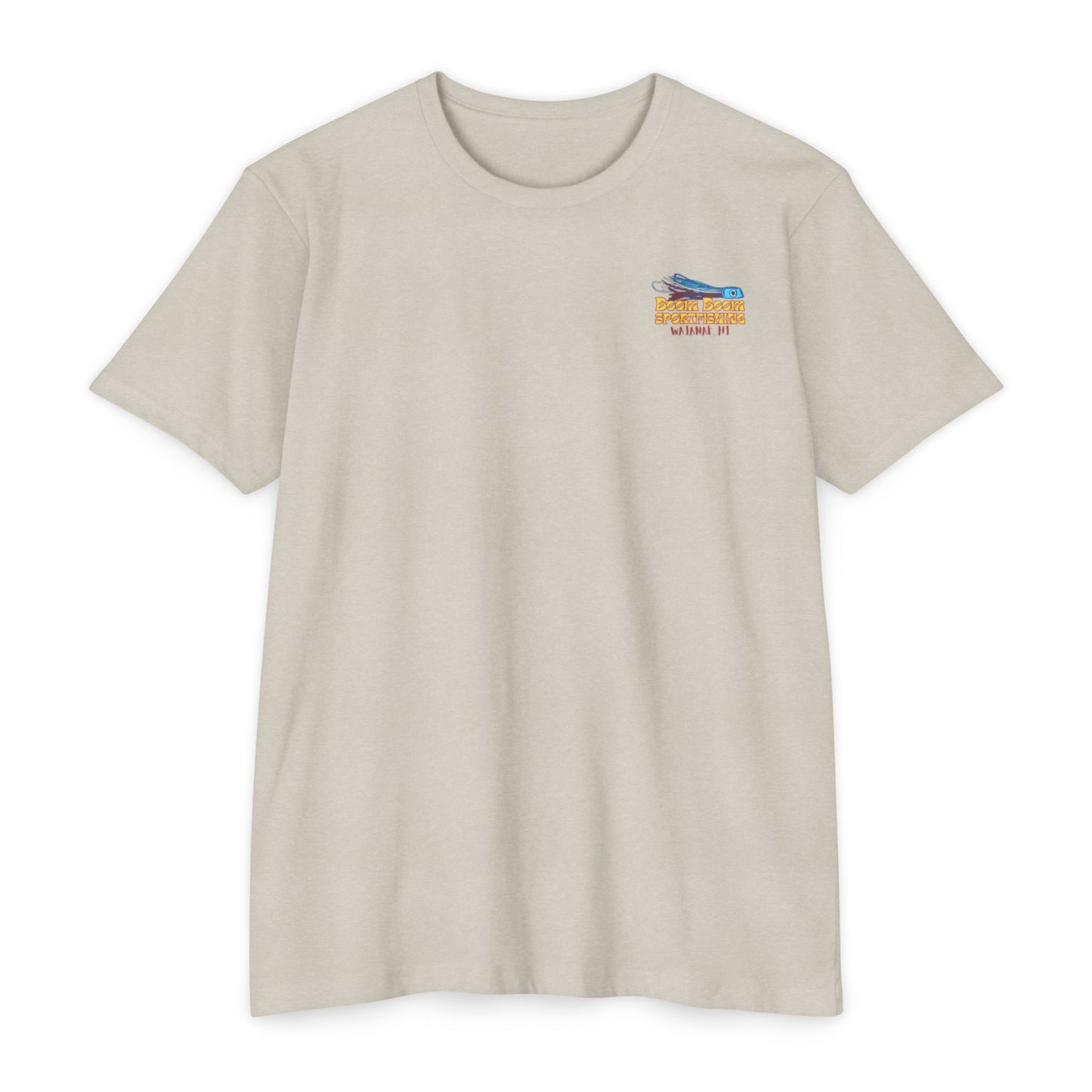 Retro ‘Boom Boom Sportsmodel’ Unisex T-Shirt - Vintage Sailing Design