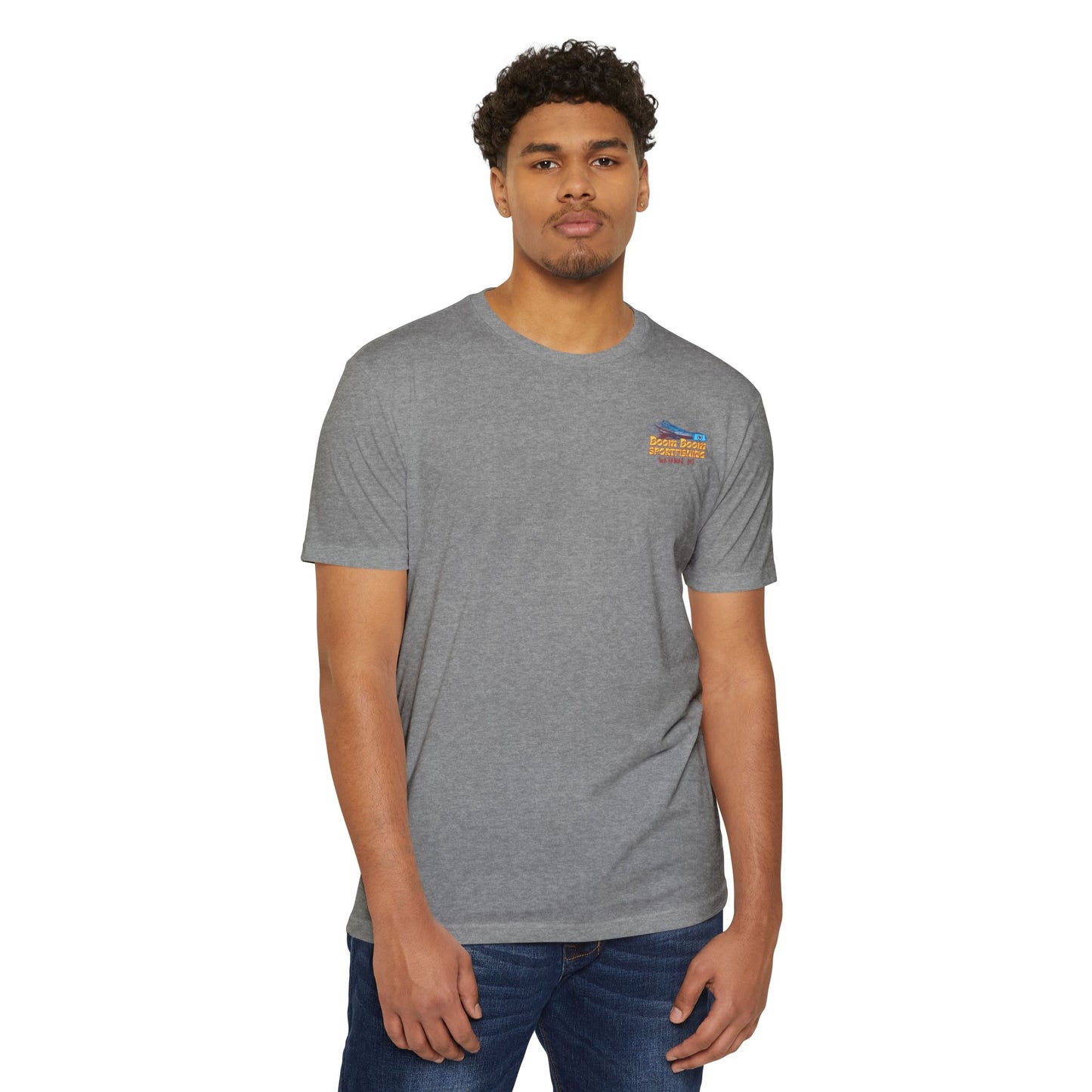 Retro ‘Boom Boom Sportsmodel’ Unisex T-Shirt - Vintage Sailing Design