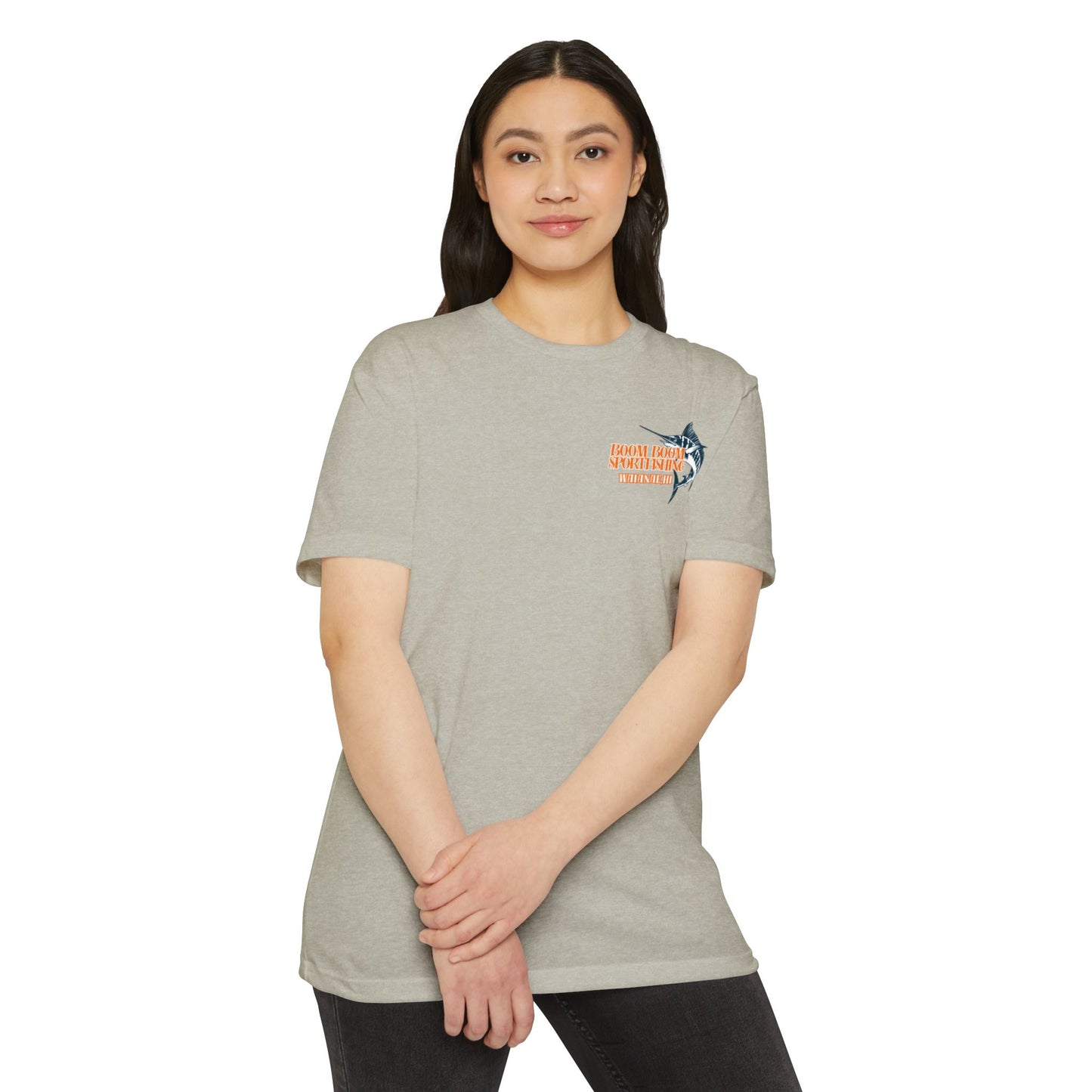 Boom Boom Sportfishing Unisex CVC Jersey T-Shirt - Casual Outdoor Apparel