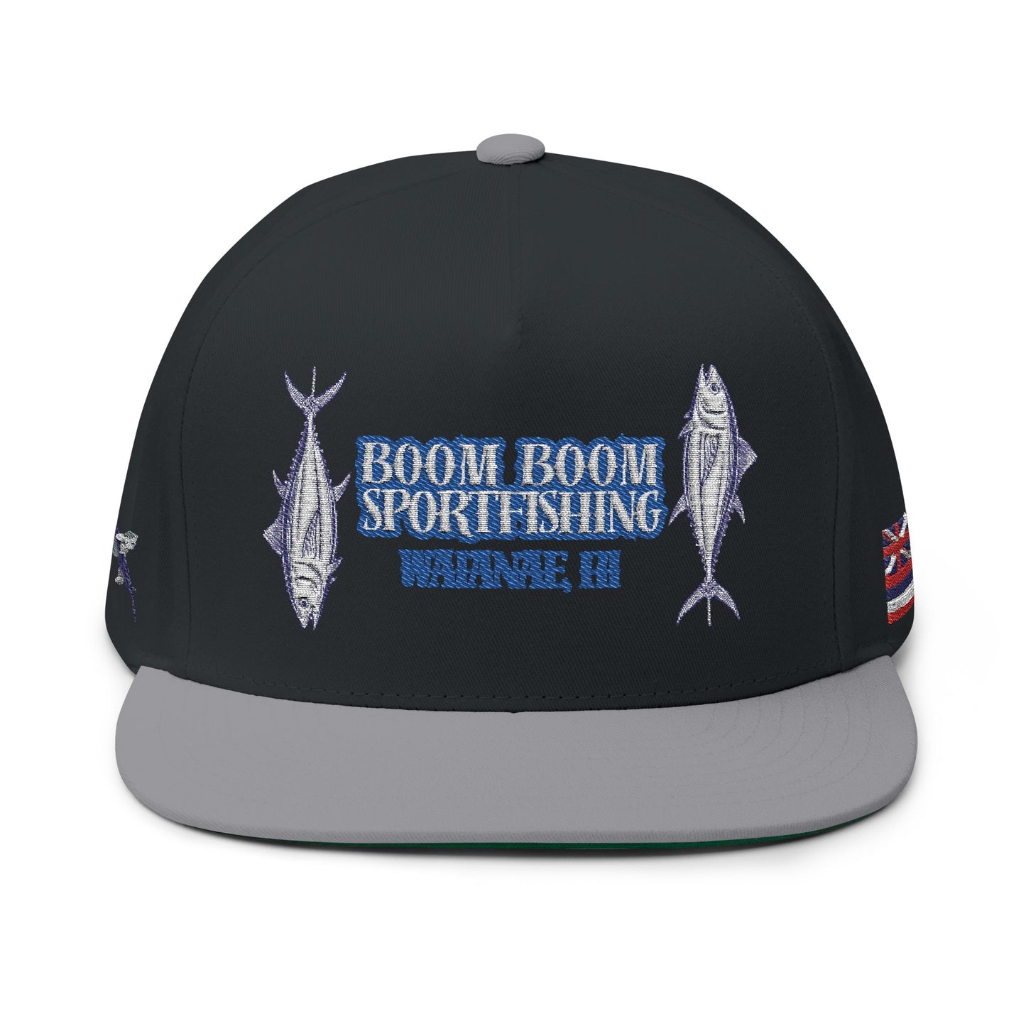 Boom Boom Sportfishing Flat Bill Cap
